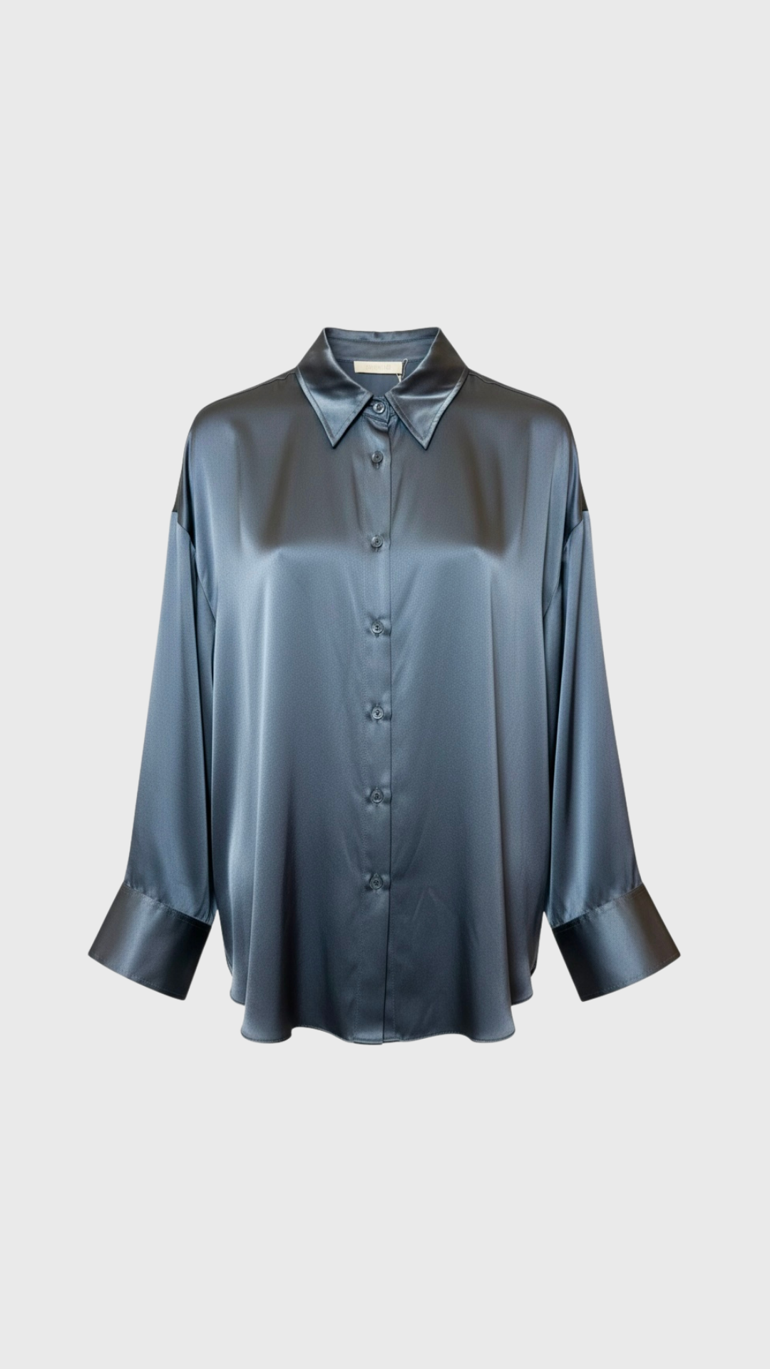 Sablyn Benton Button Down Shirt in Smoky Blue
