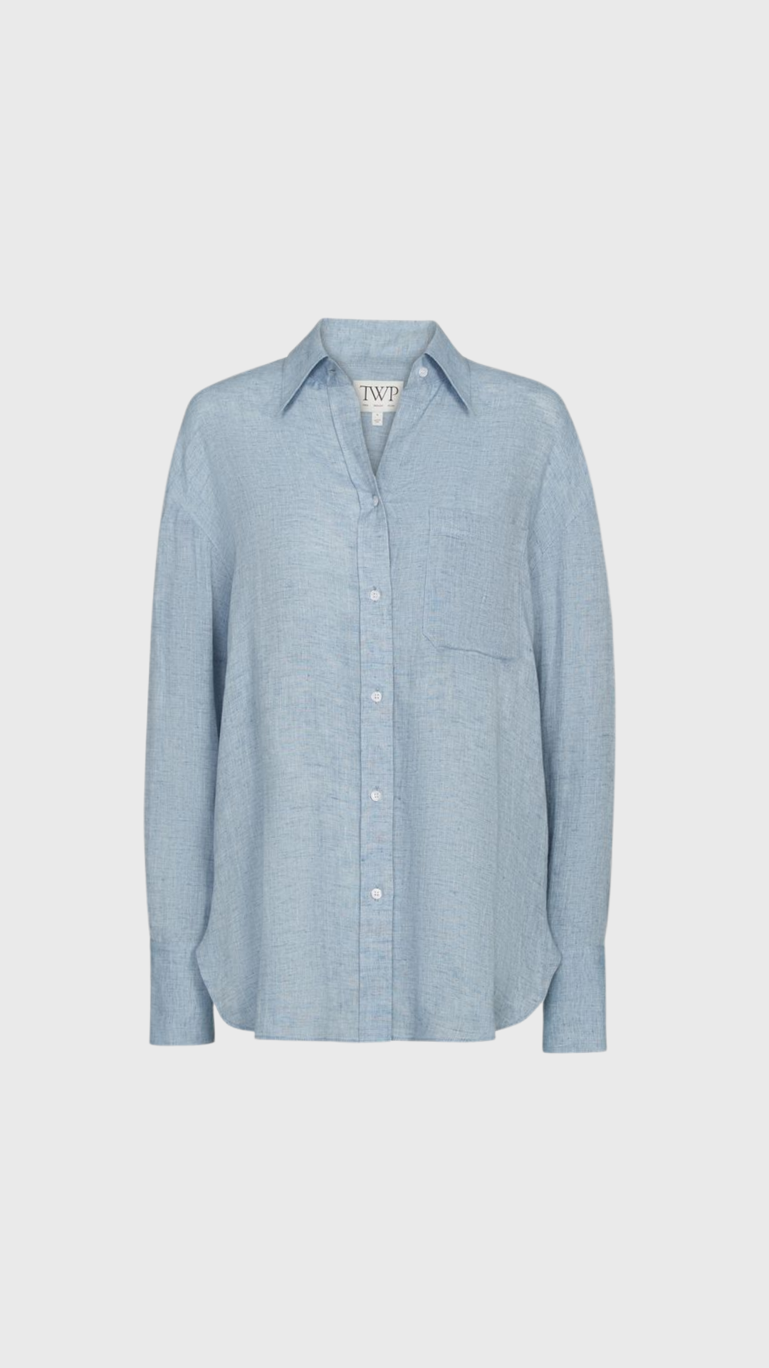 TWP Big Joe Shirt in Light Indigo