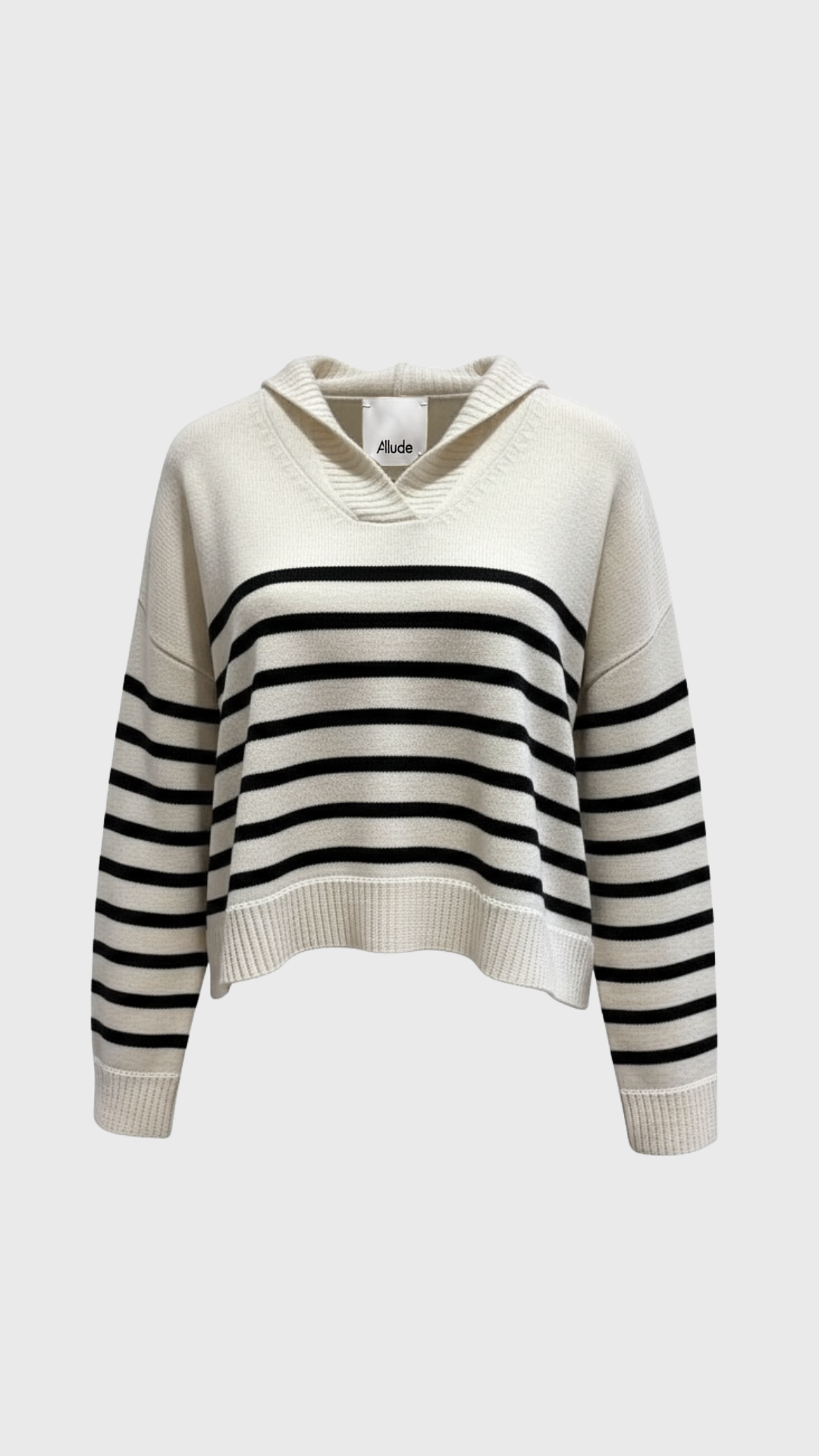 Allude Cashmere Hoodie in Fleurdee