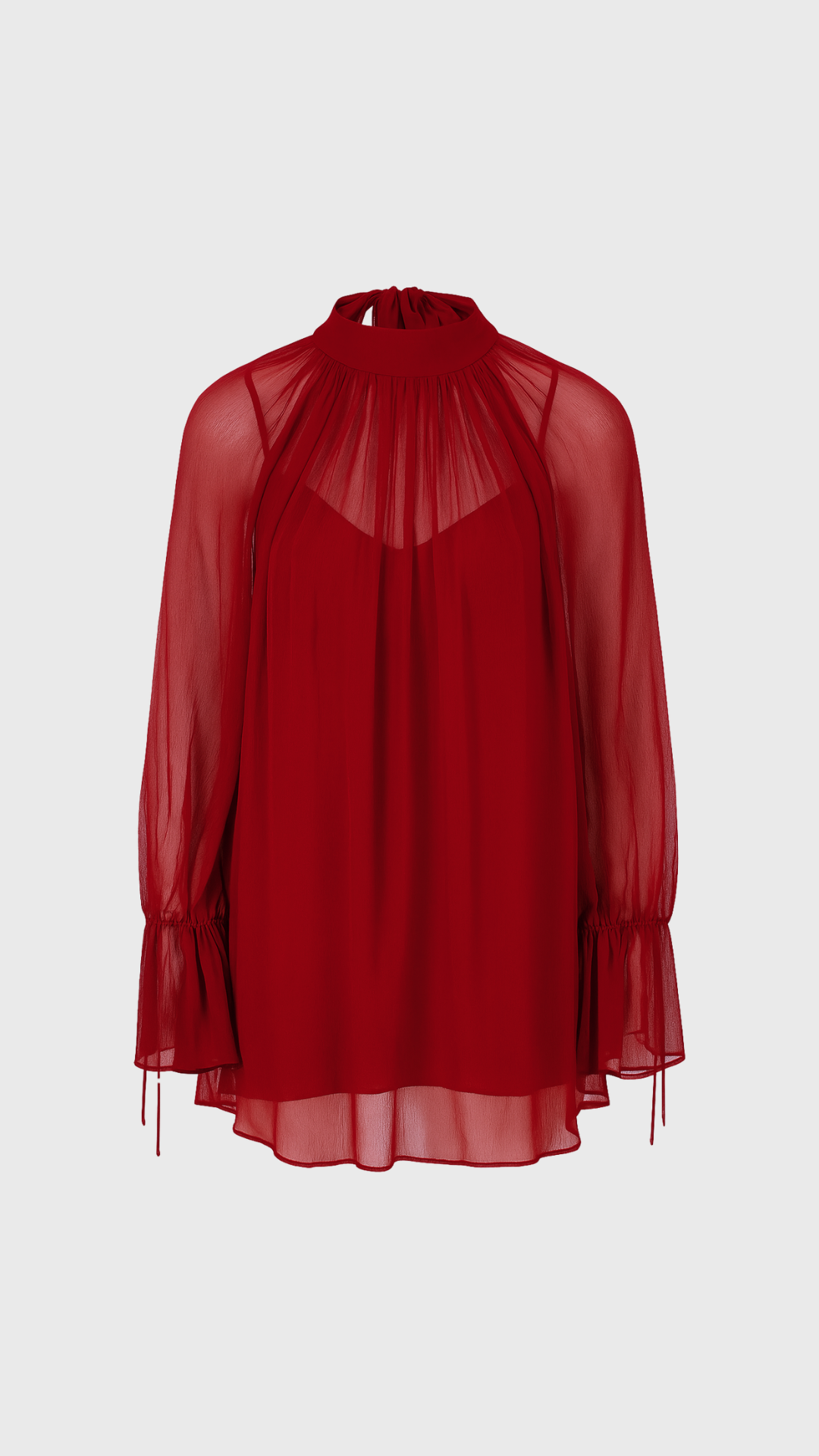 Staud Roux Dress in Pomegranate