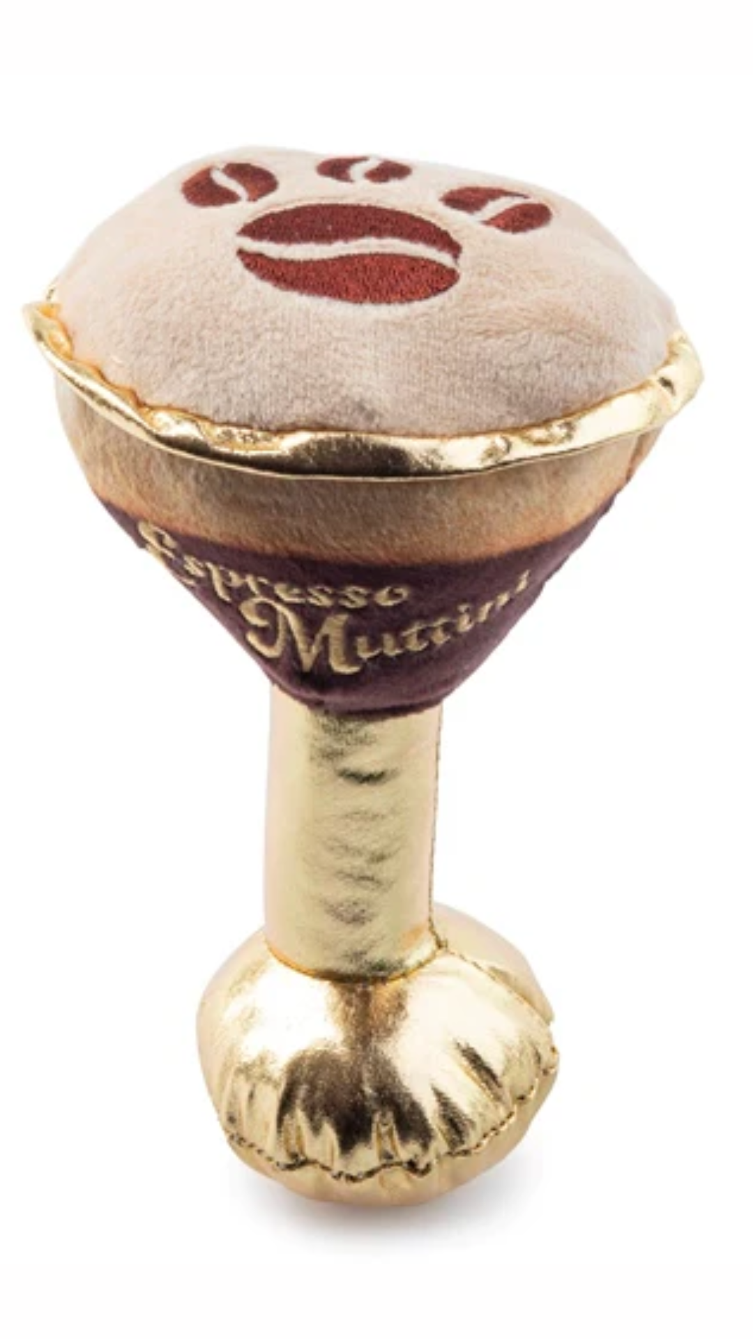 Haute Diggity Dog Espresso Muttini Dog Toy