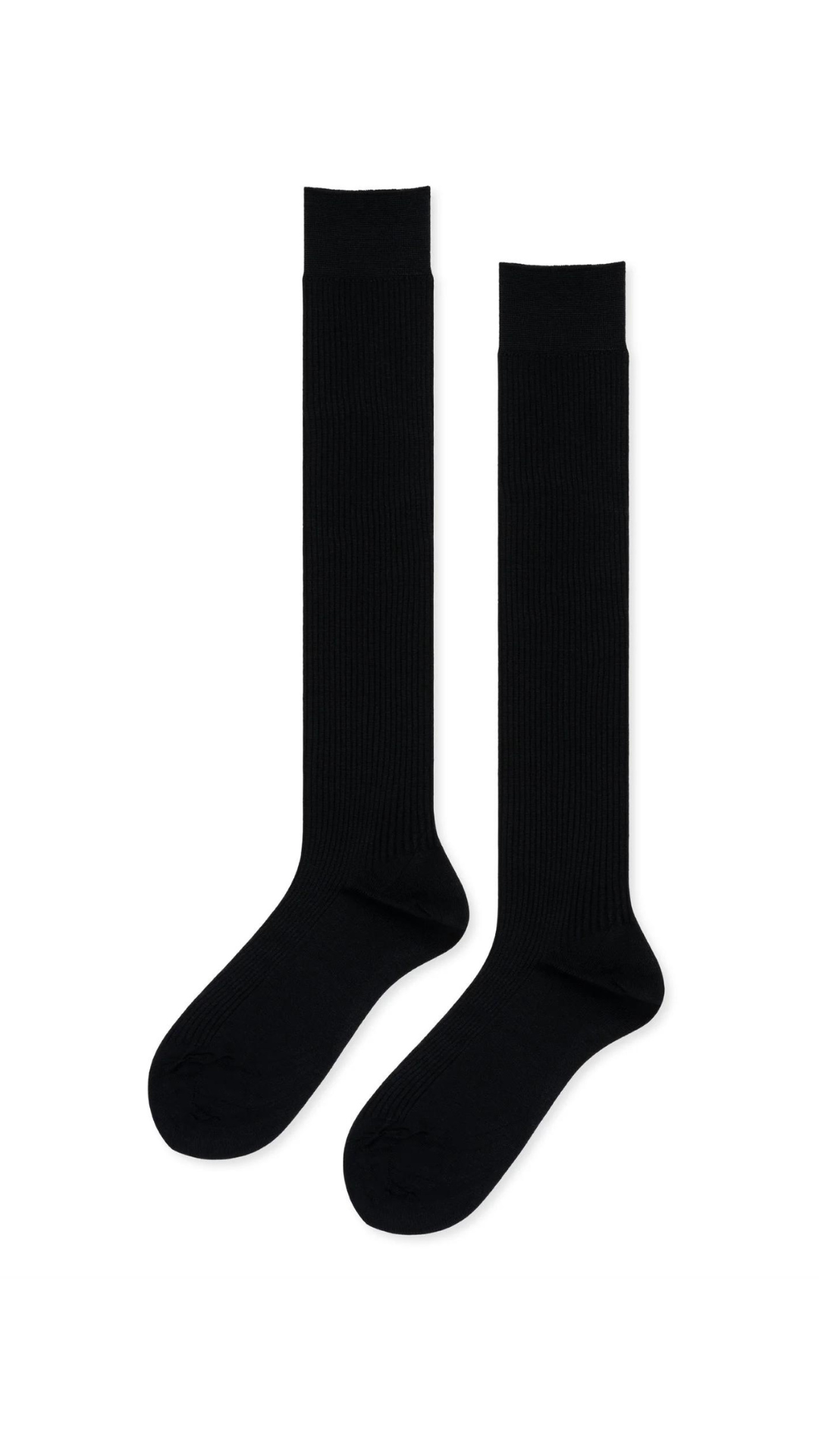 Rib Knee Hi Socks