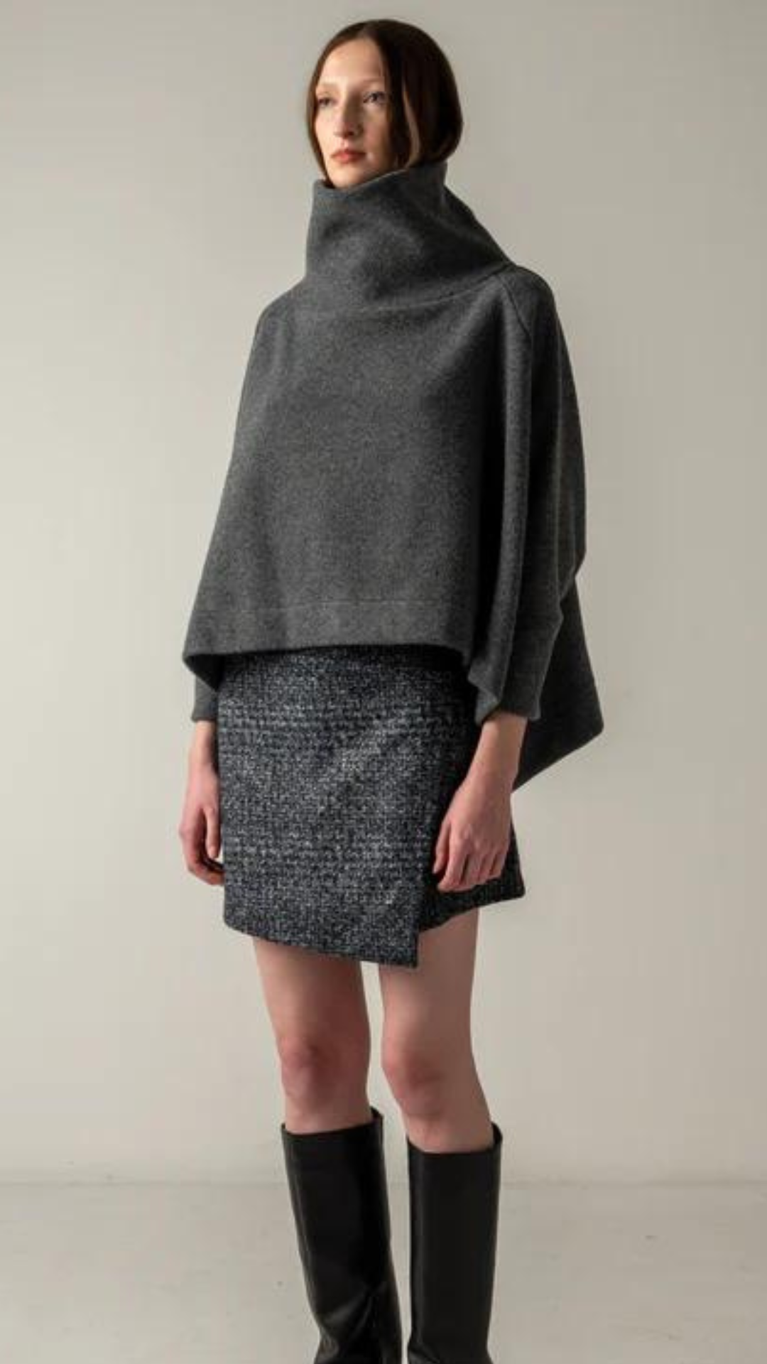 COG Isabella Roll Neck Top