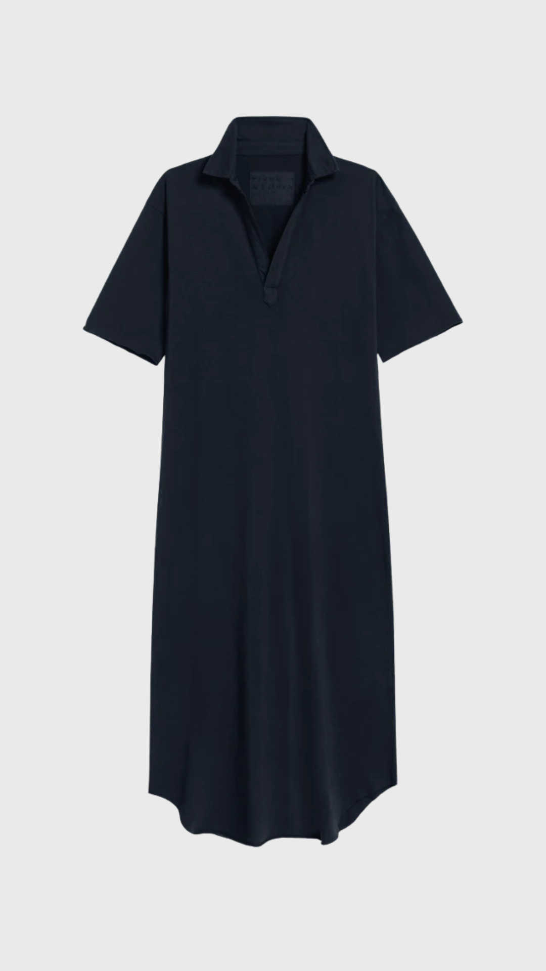 Frank & Eileen Emma Henley Maxi Dress in British Royal Navy