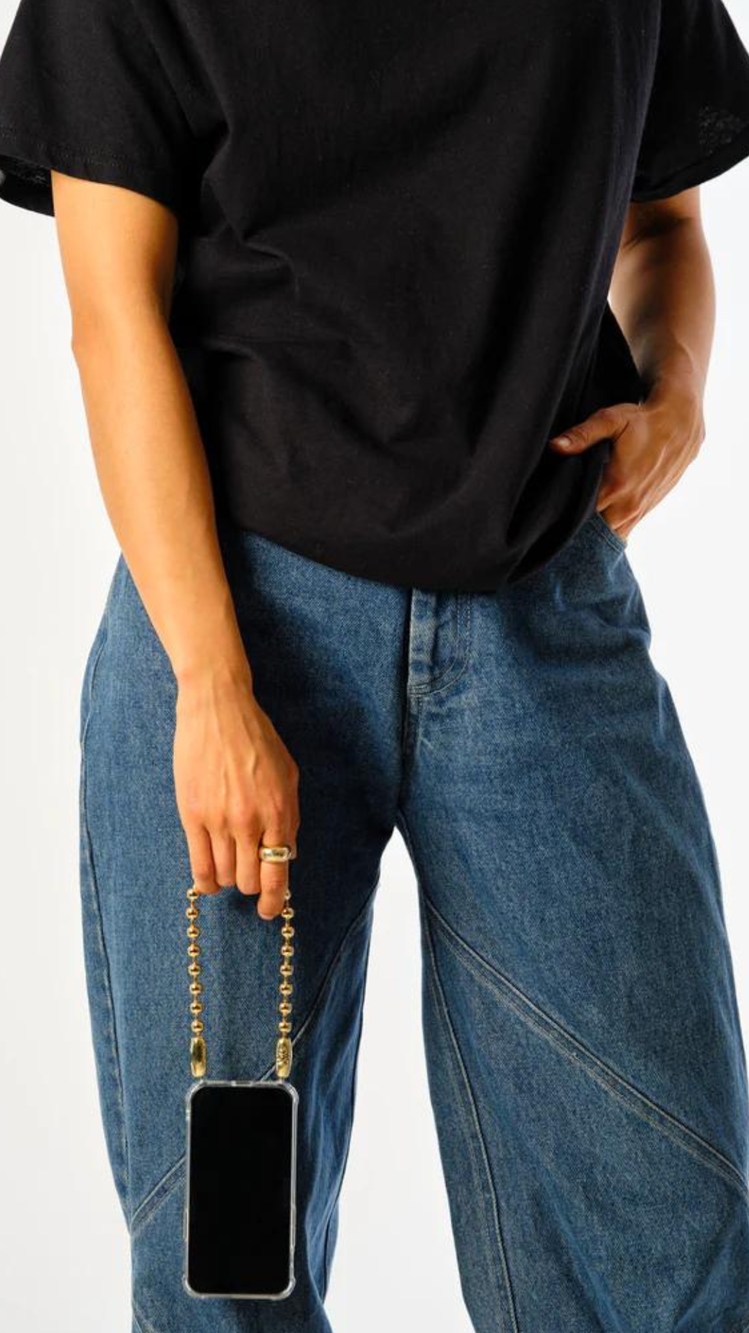 Ossa Ball Chain Wristlet