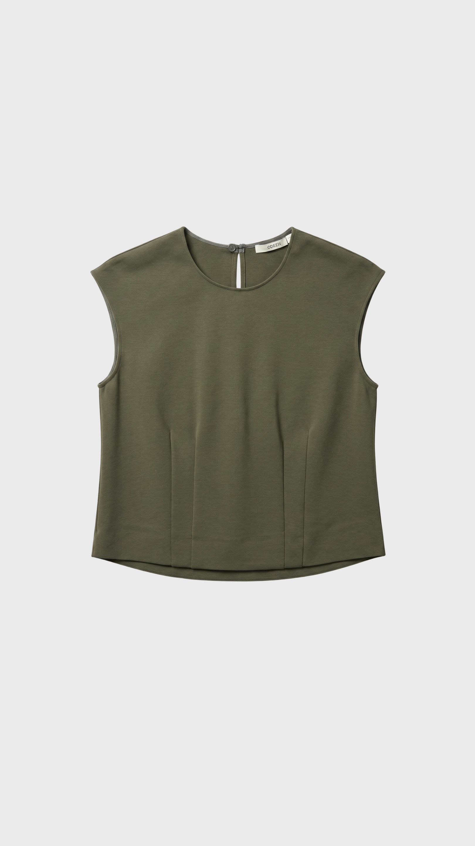 Odeeh Top in Dark Khaki