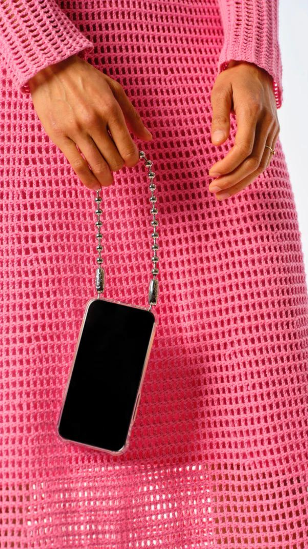 Ossa Ball Chain Wristlet