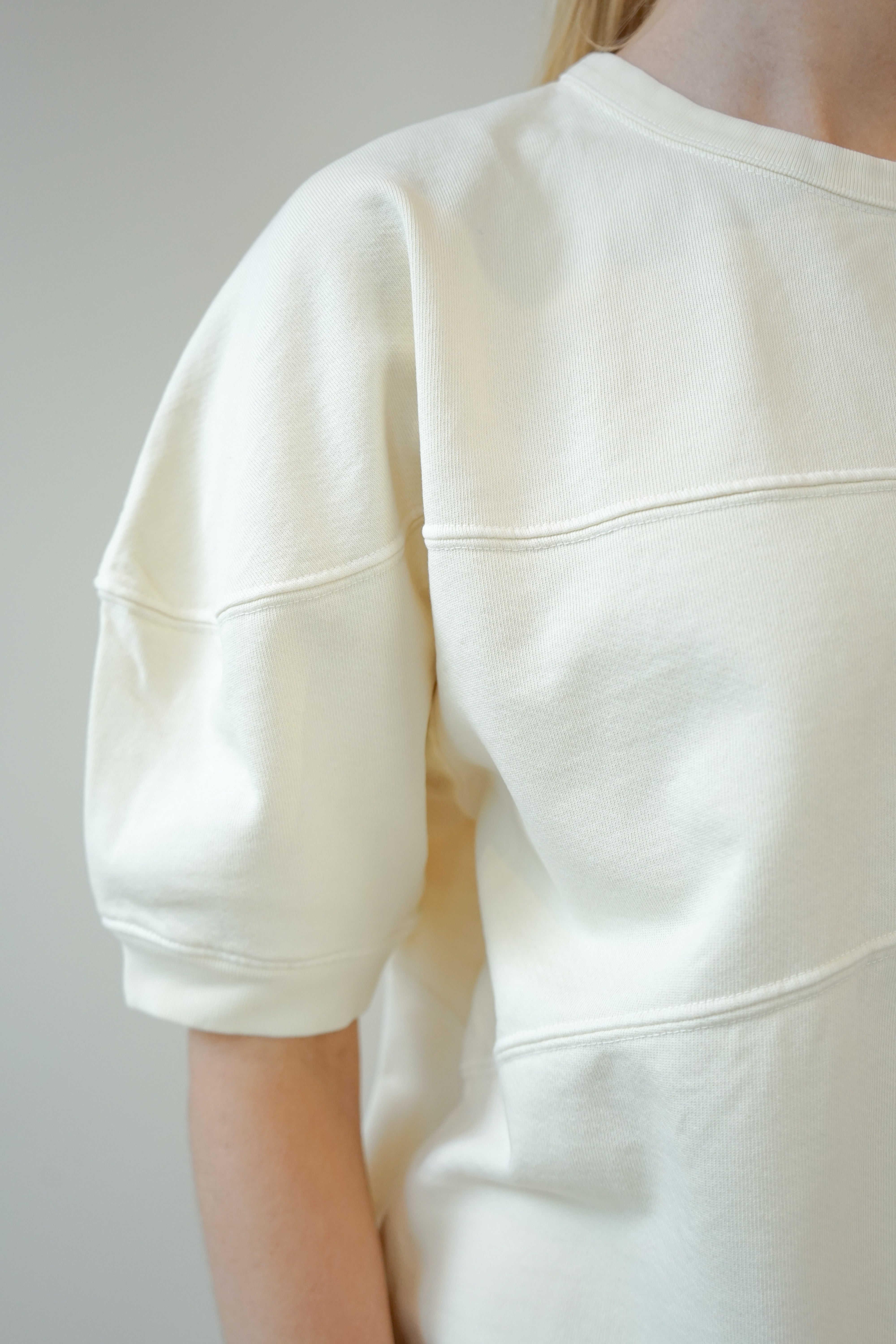 Rachel Comey Football Sweatshirt in Meringue