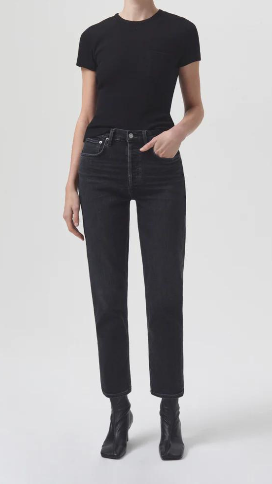 Agolde Riley Crop Jean