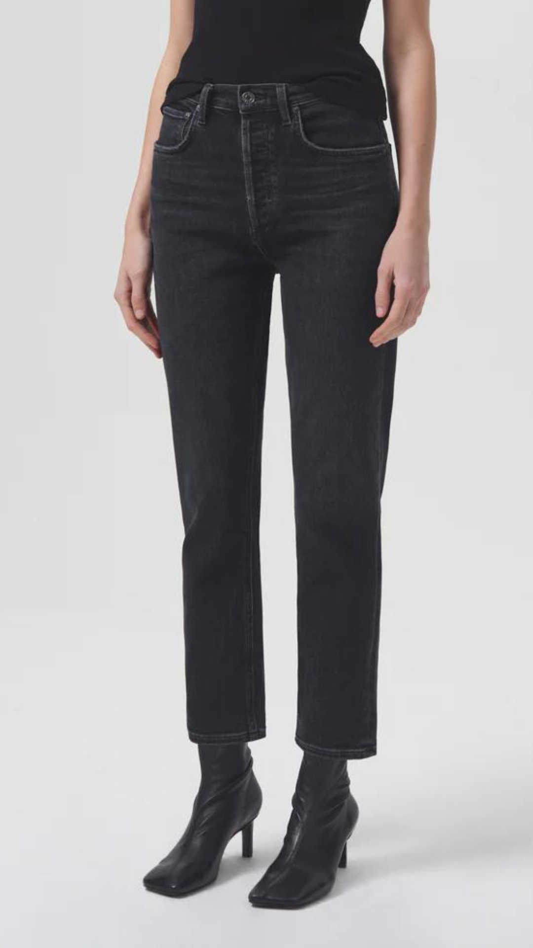 Agolde Riley Crop Jean