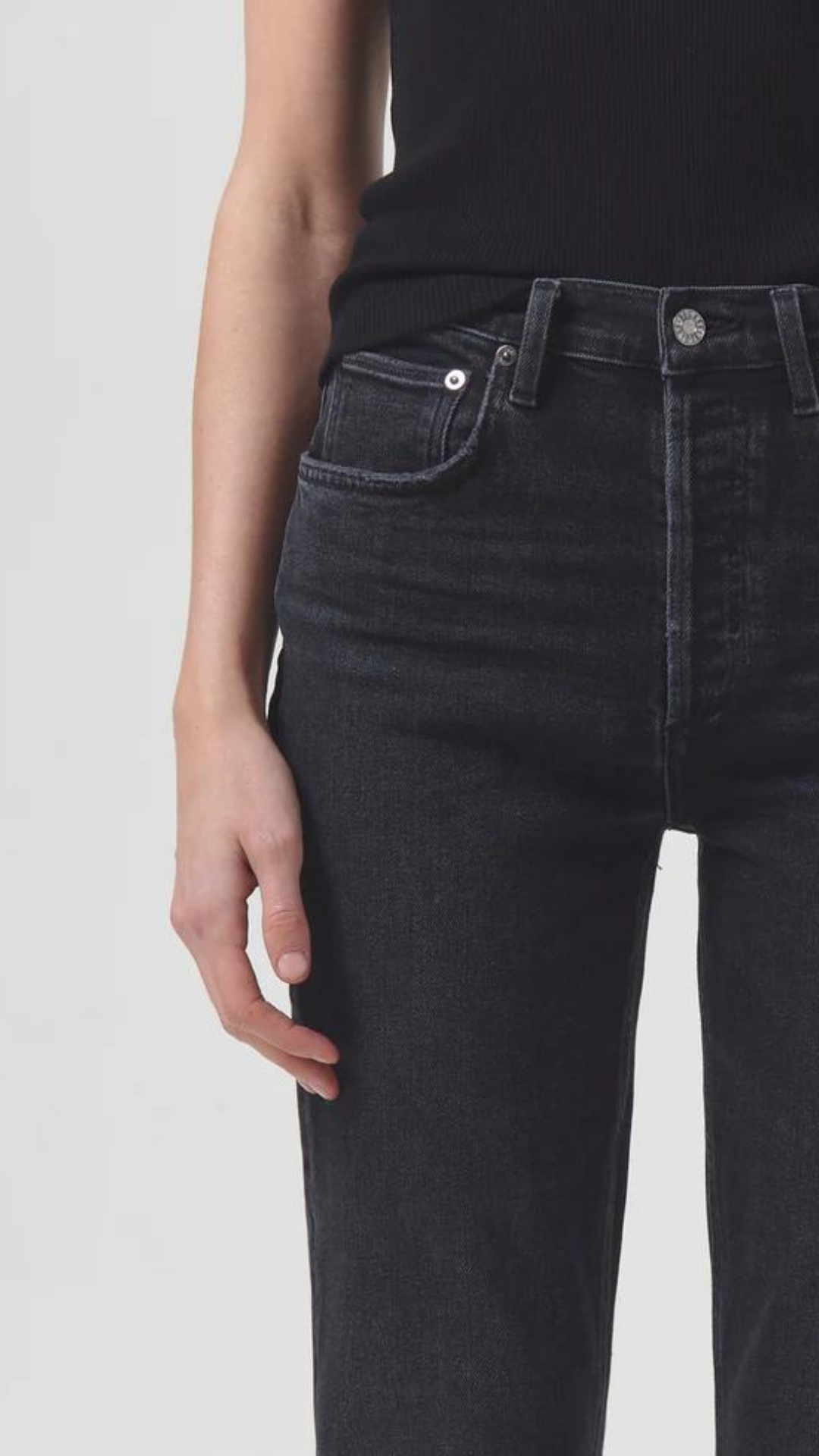 Agolde Riley Crop Jean
