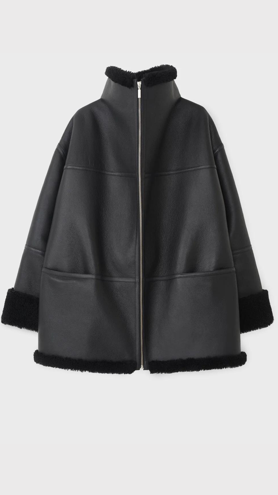 Toteme Signature Shearling Jacket