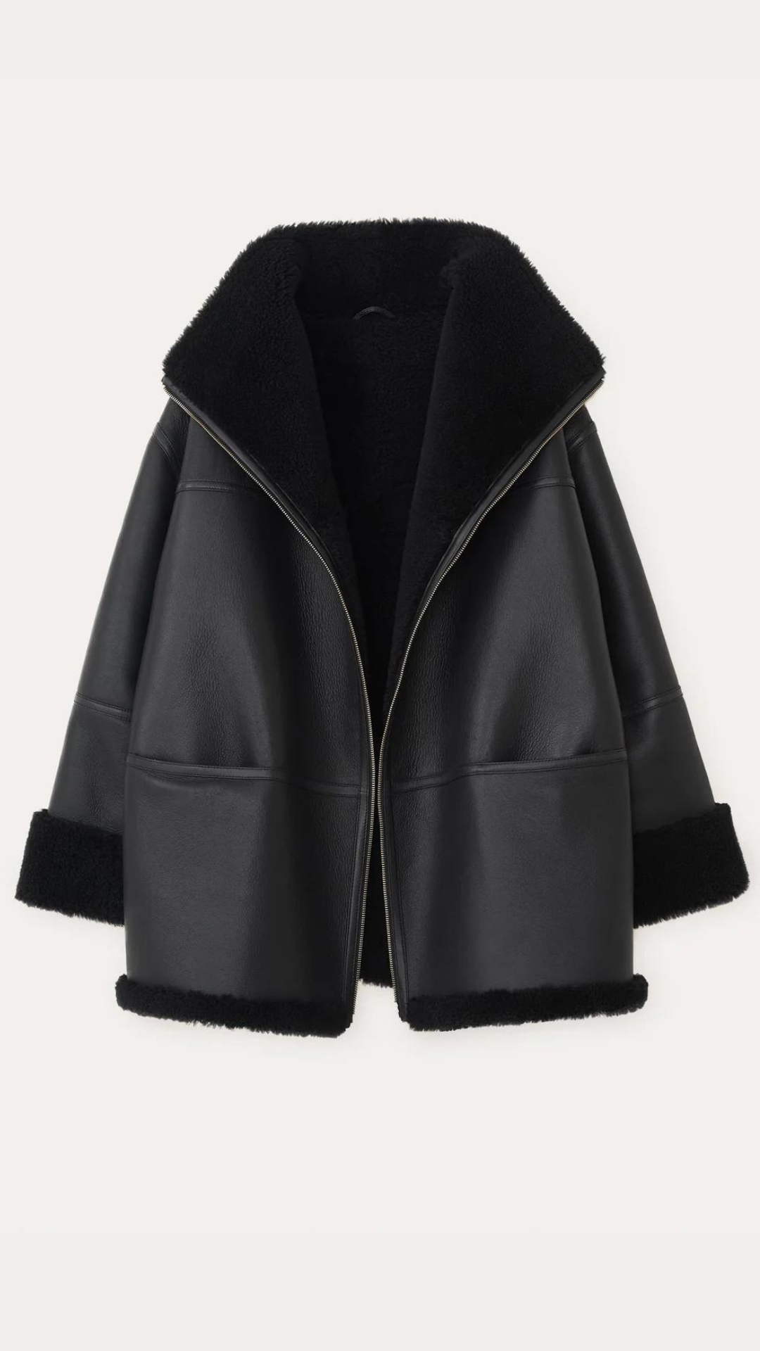 Toteme Signature Shearling Jacket