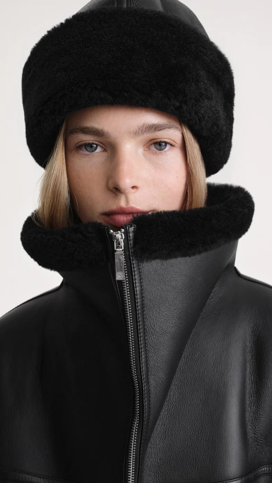 Toteme Signature Shearling Jacket