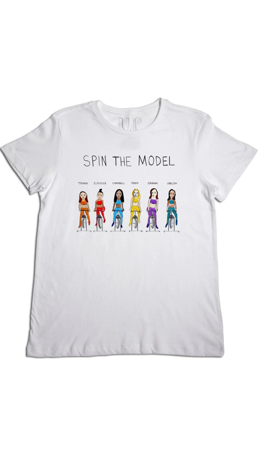 Unfortunate Portrait Spin The Model Boyfriend Tee