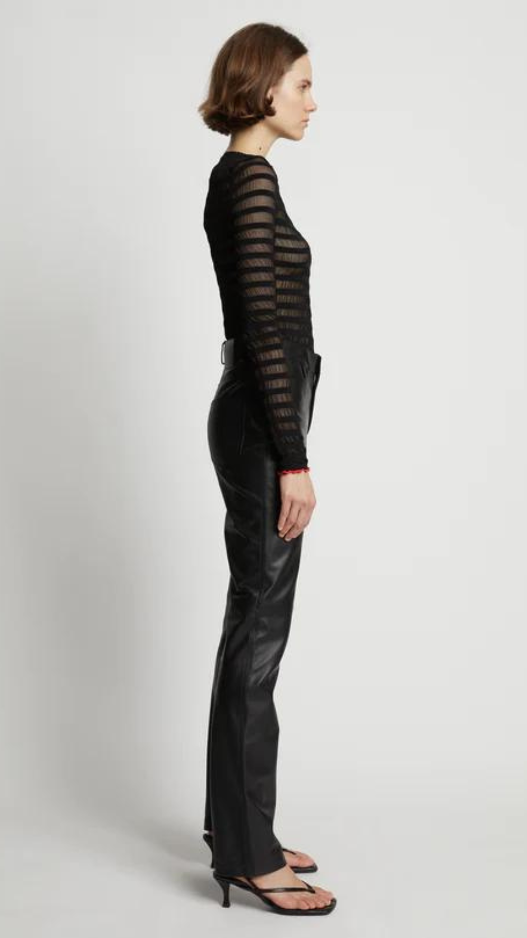 PSWL Lightweight Straight Leg Leather Pant