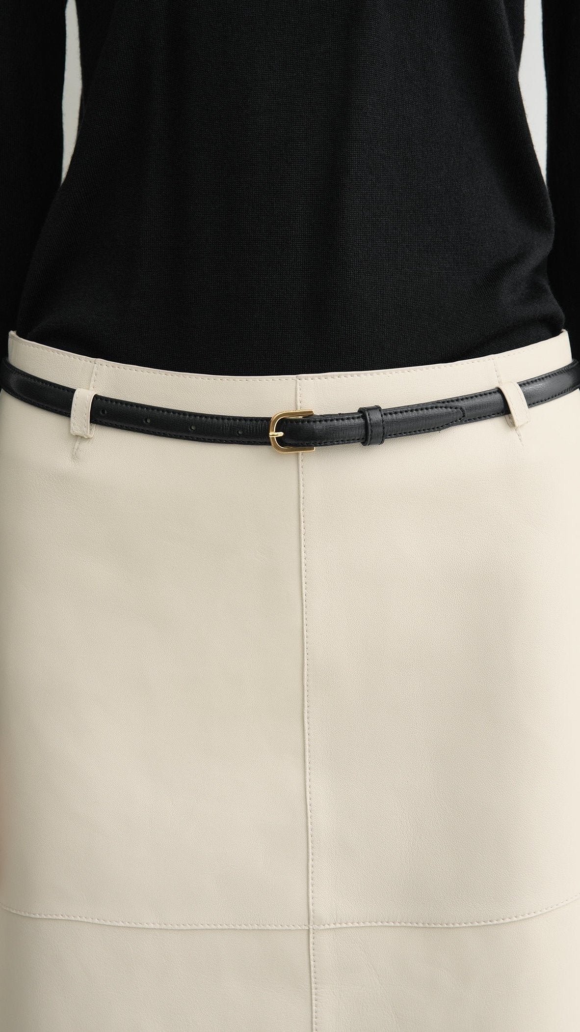Toteme Thin Leather Trouser Belt