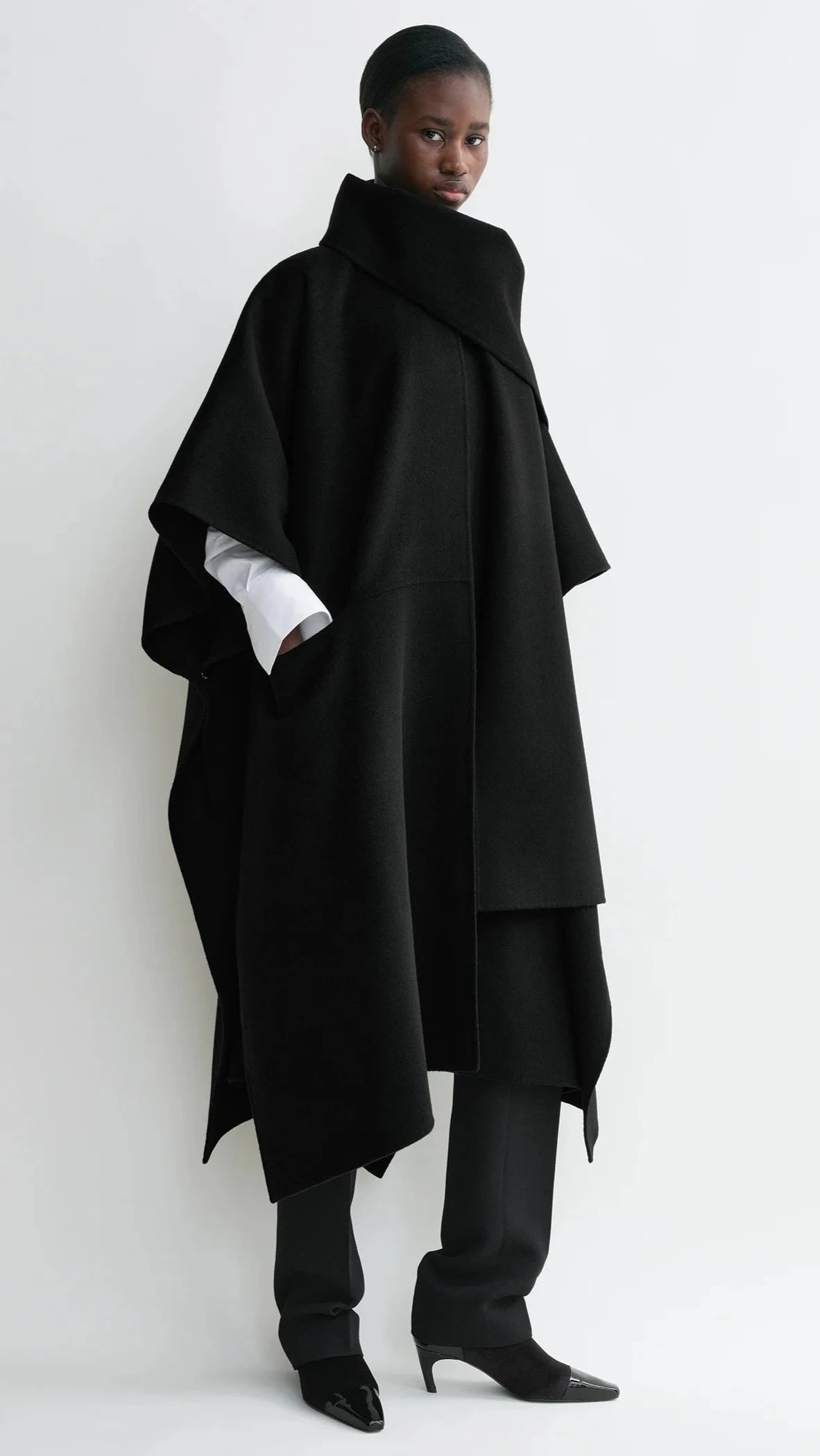 ToTeme Double Scarf Coat