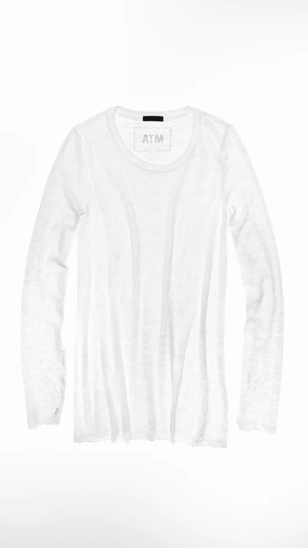 ATM Long Sleeve Slub Tee