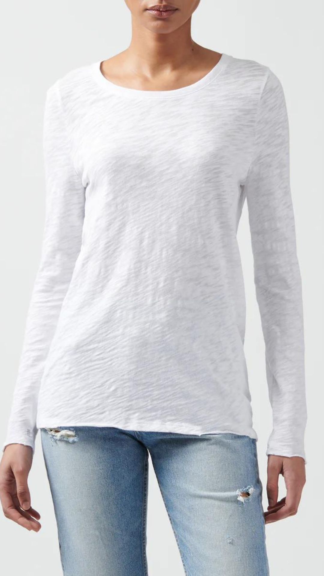 ATM Long Sleeve Slub Tee
