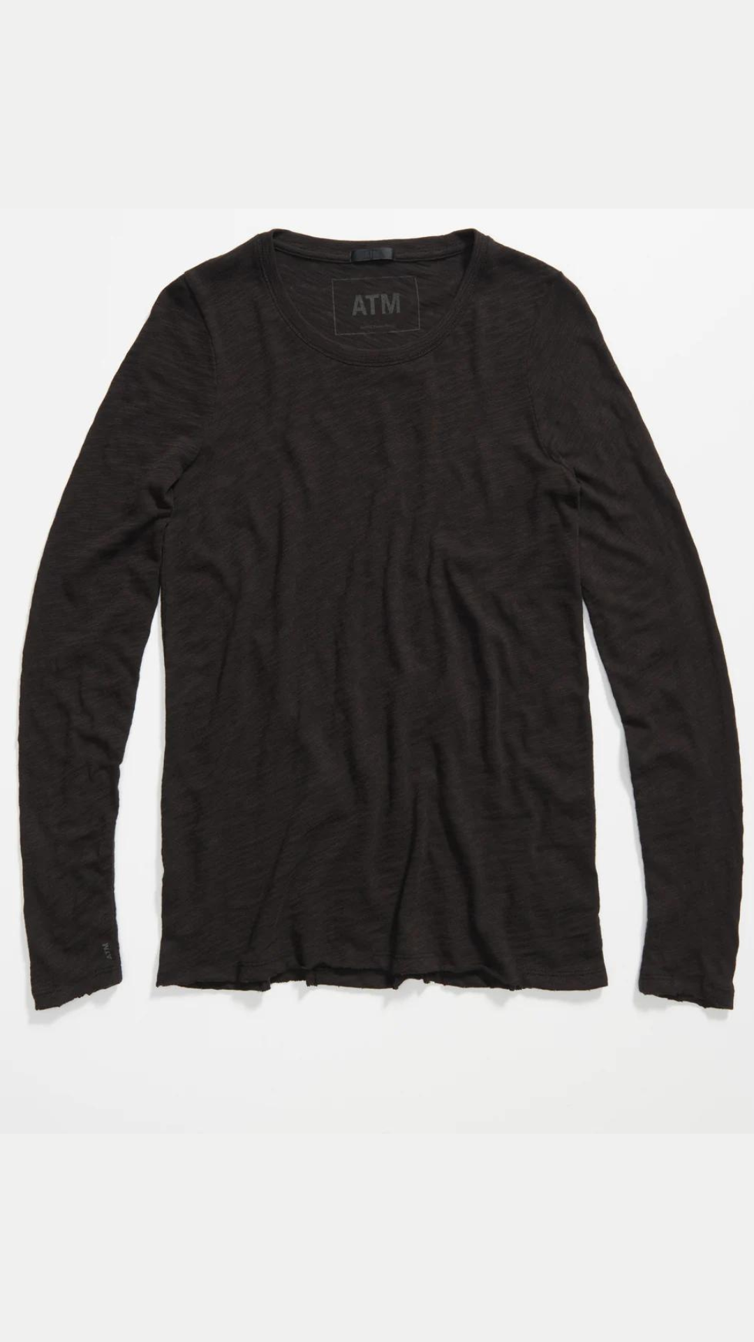 ATM Long Sleeve Slub Tee