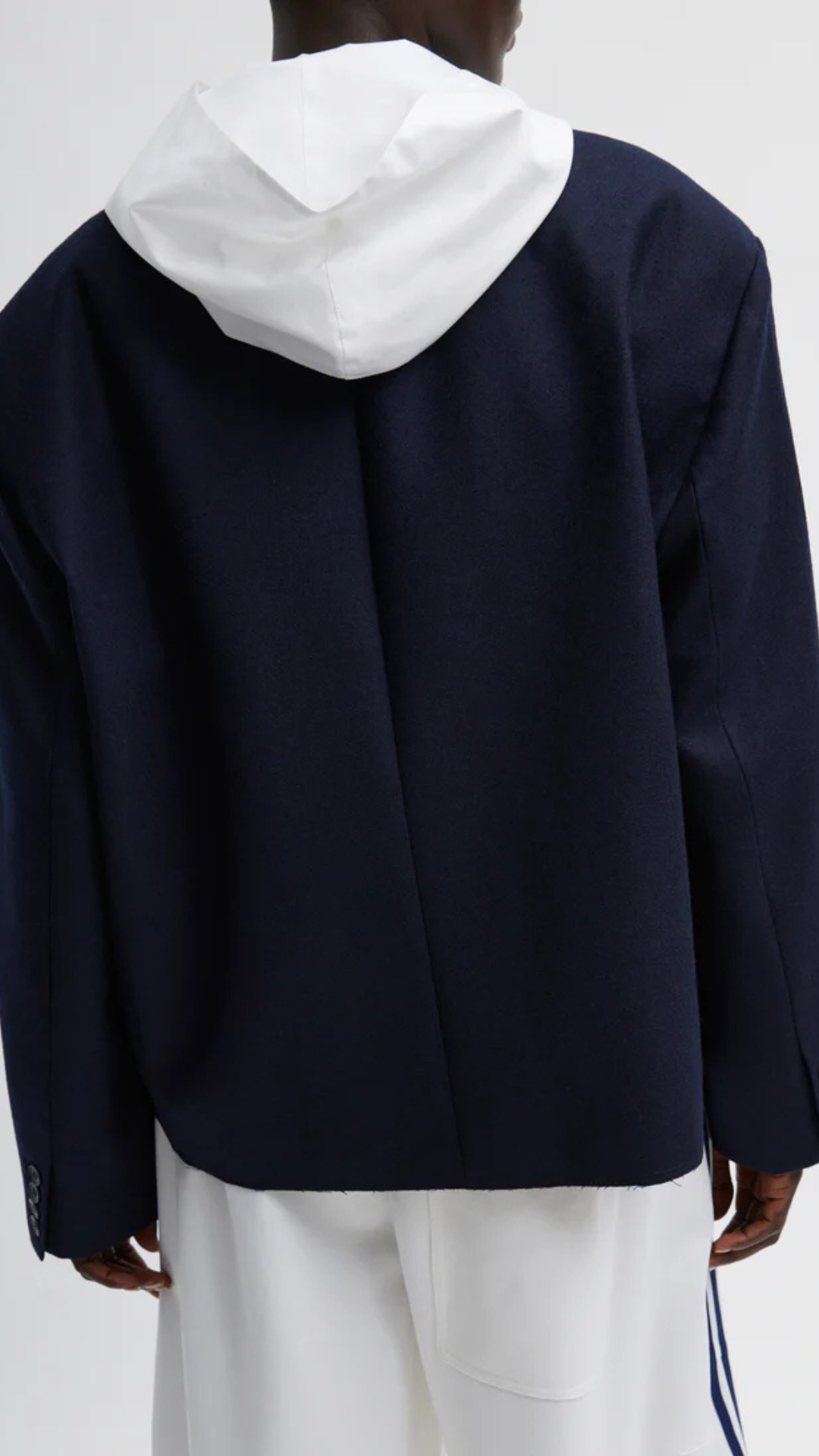 Tibi Superfine Wool Flannel Rene Blazer