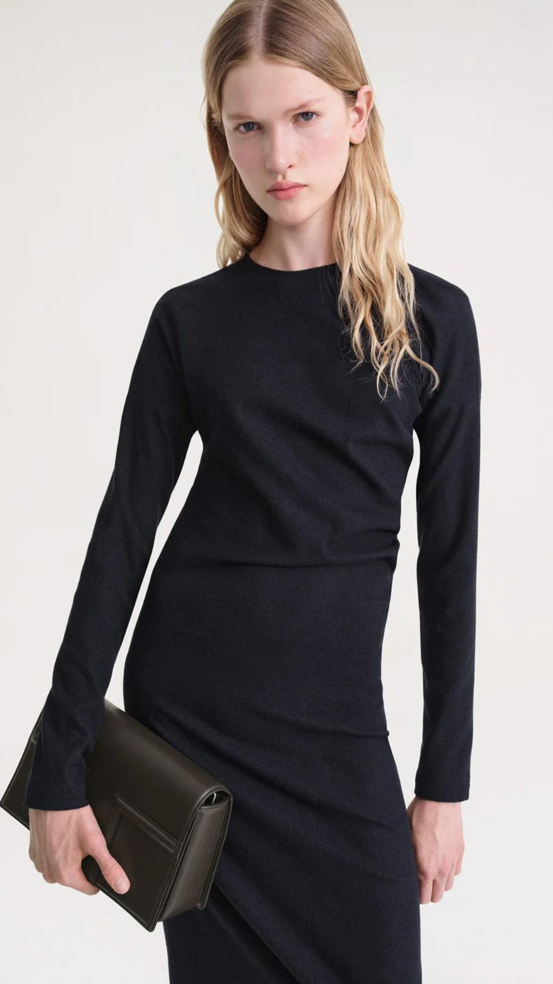 Toteme Twisted Flannel Dress