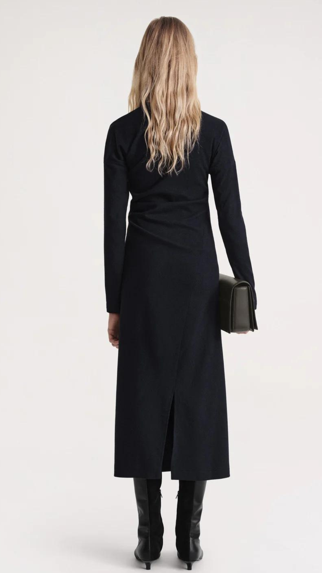 Toteme Twisted Flannel Dress