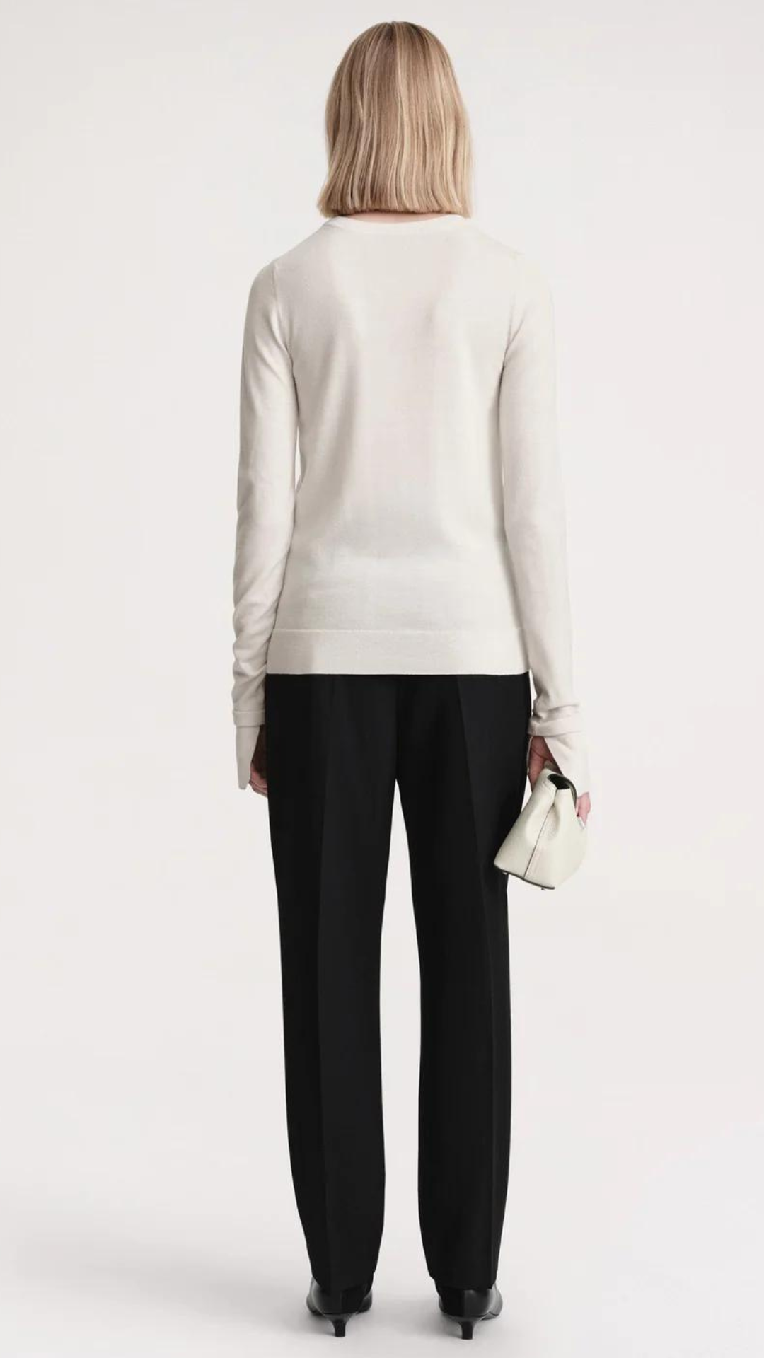 Toteme Two-tone Vneck Knit