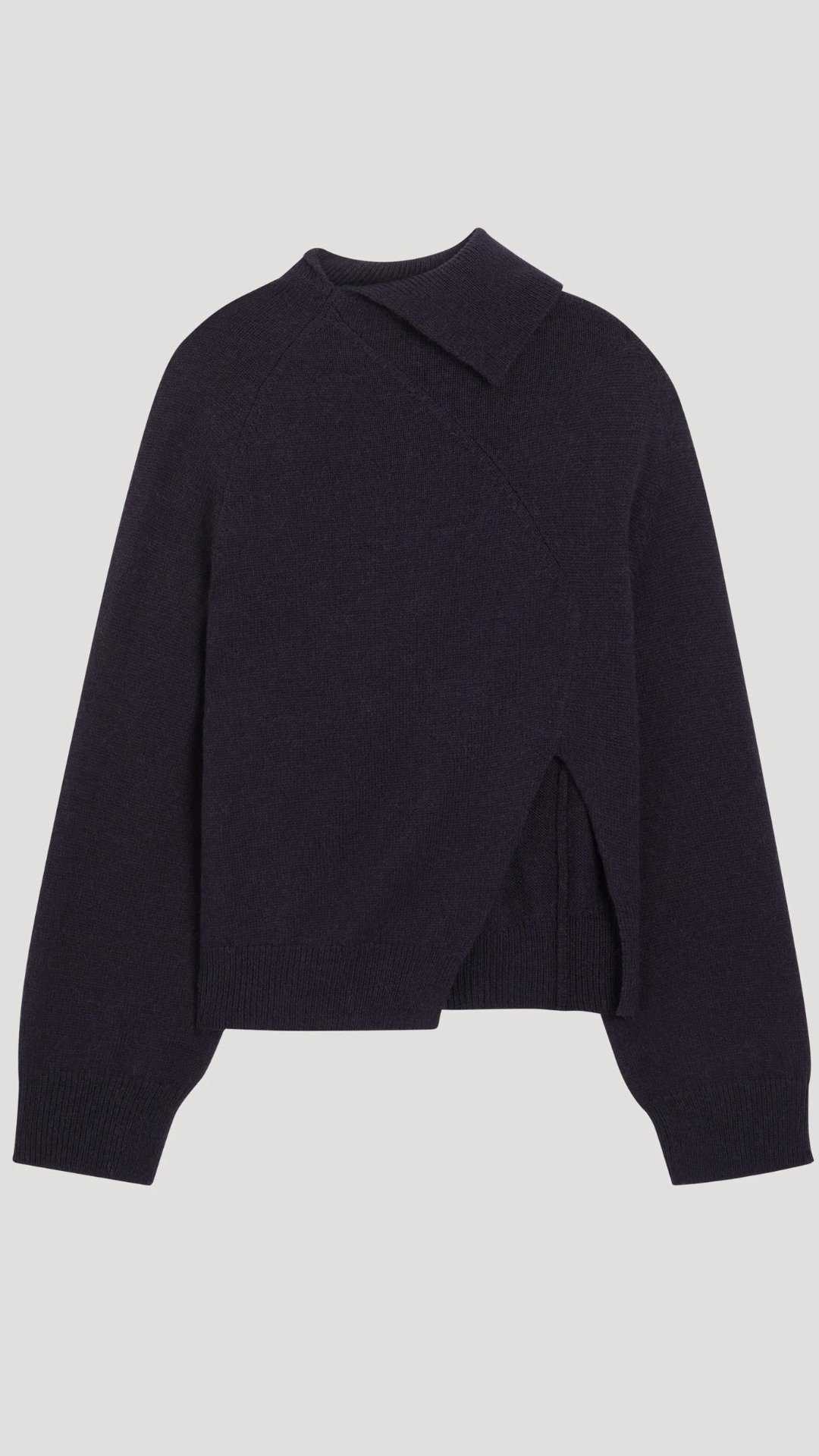 Rohe Wool Cashmere Slanted Collar