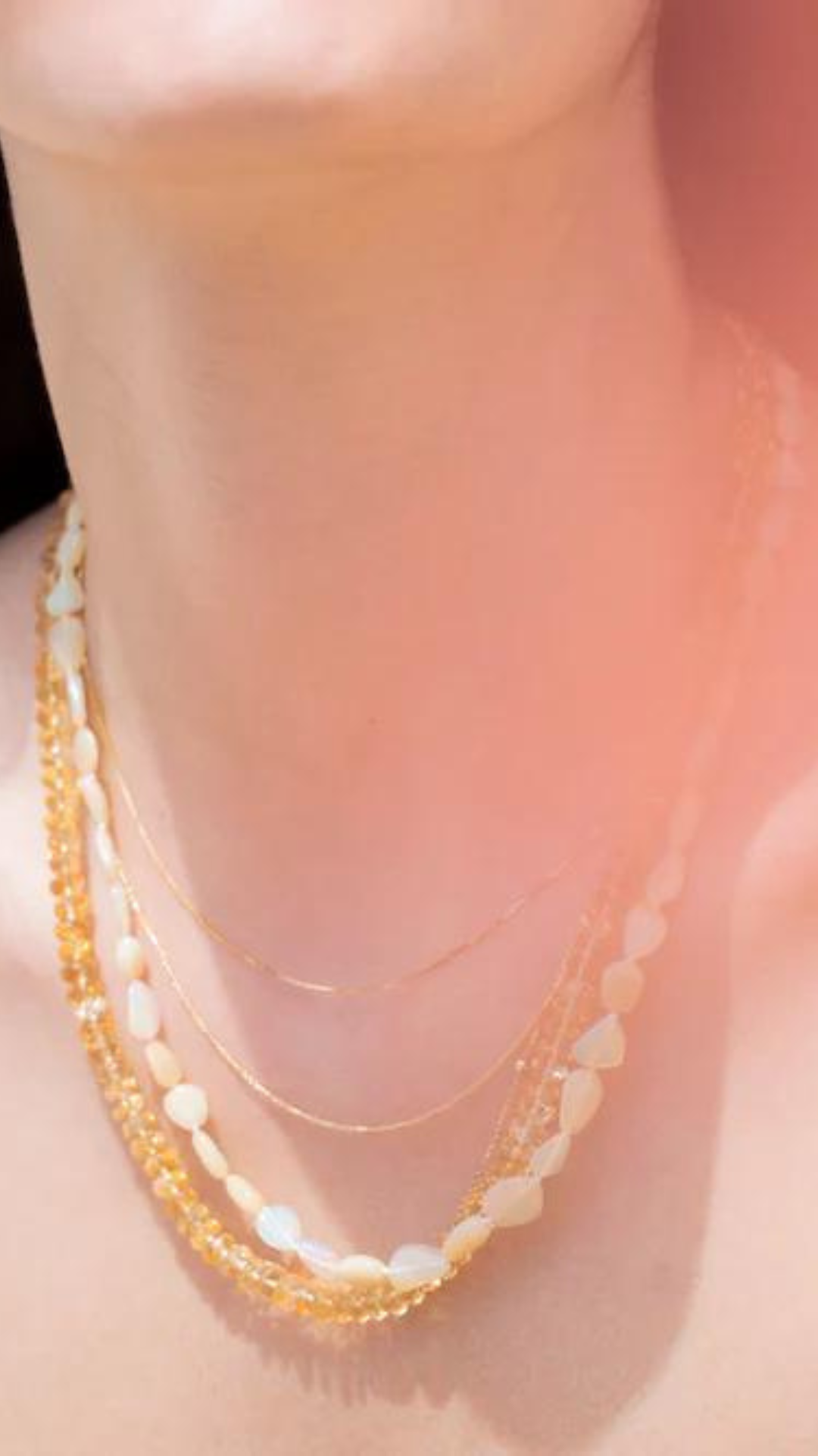 Zahava Shimmering Box Chain 20''
