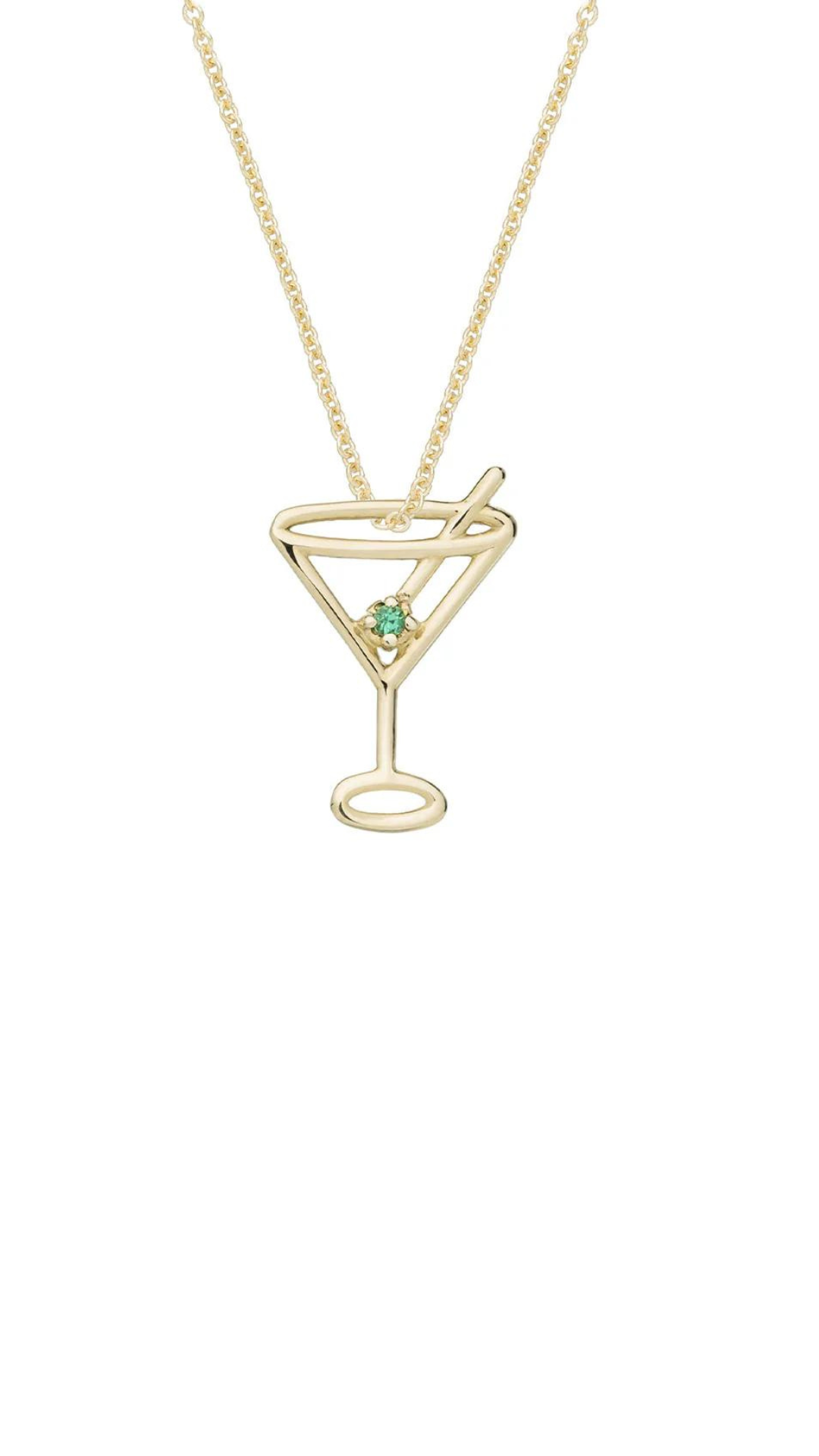 Aliita Martini Esmeralda Necklace