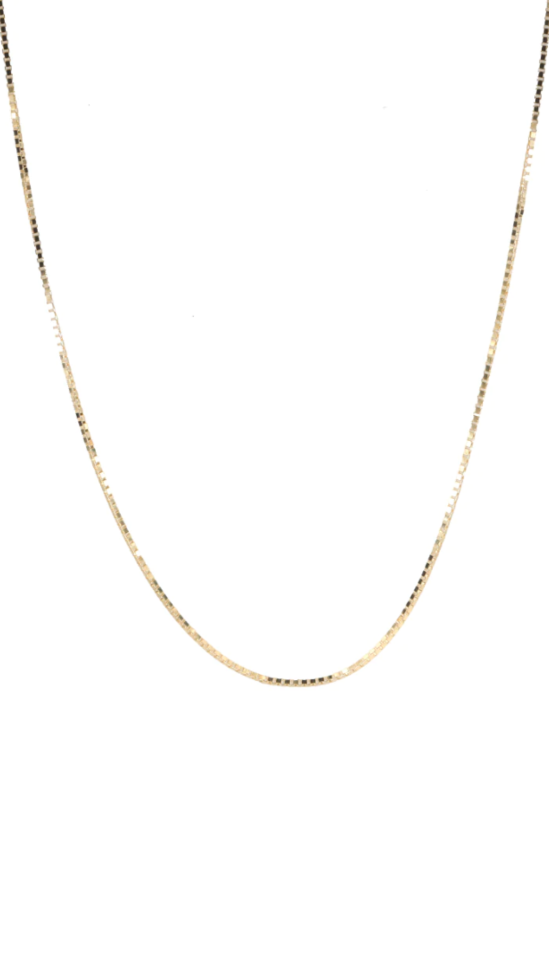 Zahava Shimmering 16" Box Chain