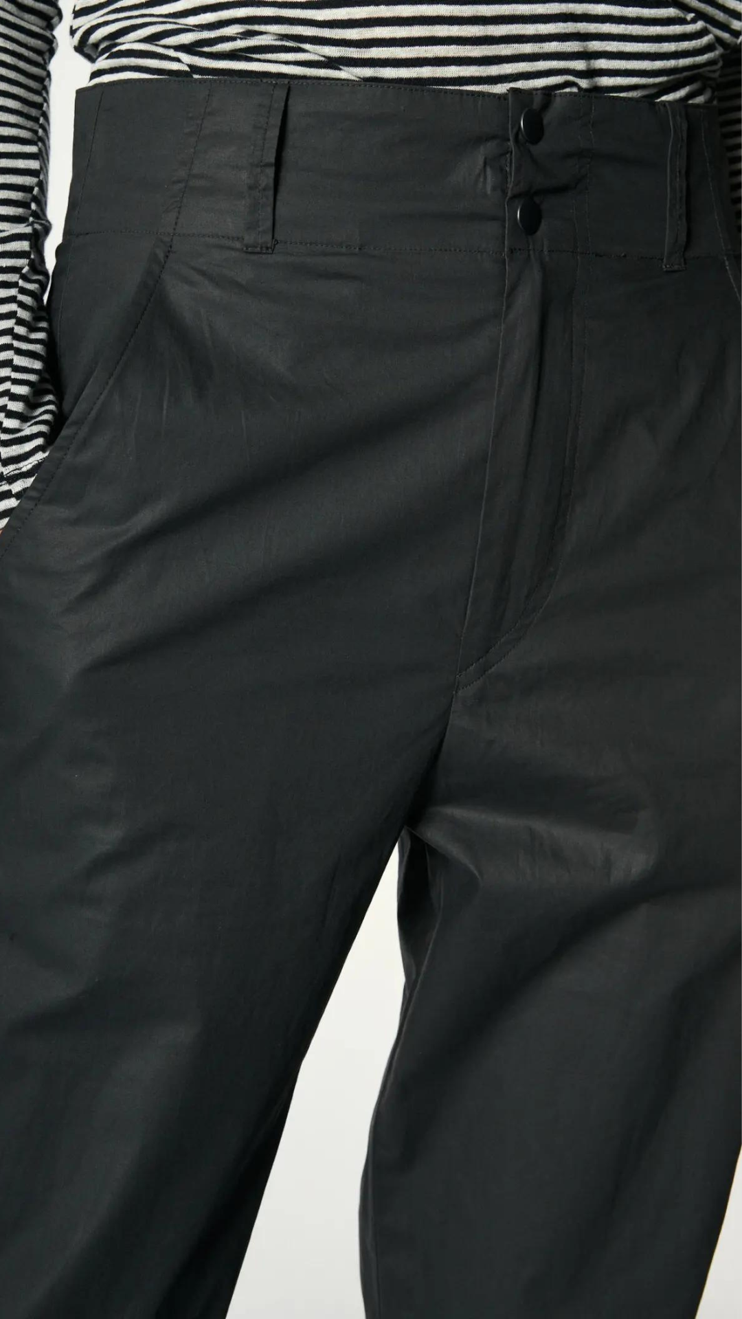 Isabel Marant Etoile Faliana Shiny Cotton Pant
