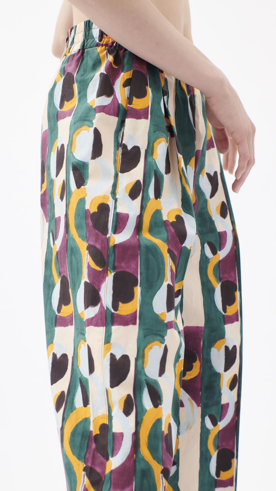 ODEEH Emerald High-waisted Pant