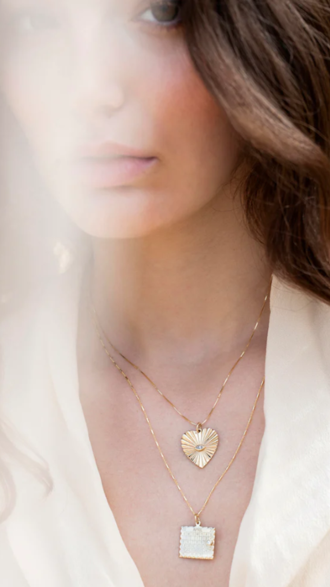 Zahava Shimmering 16" Box Chain