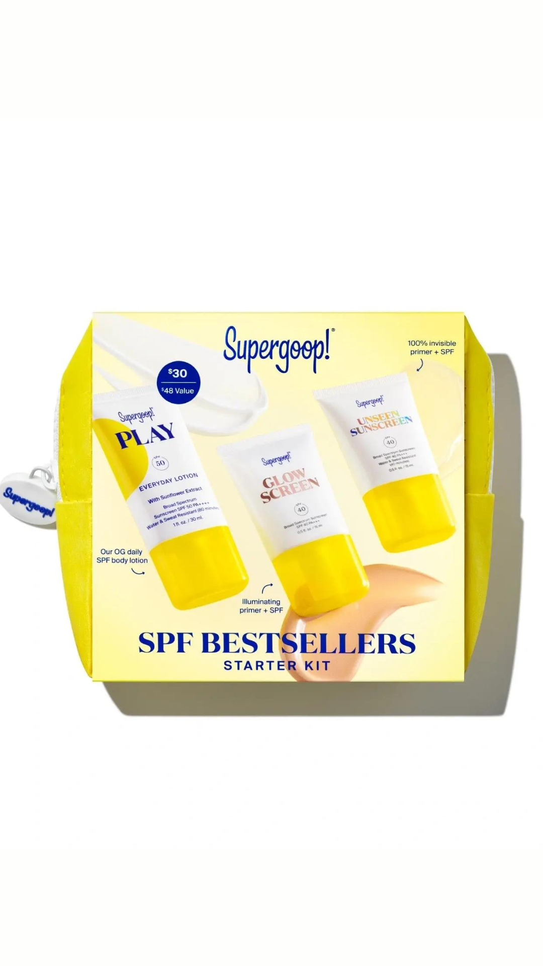 Supergoop 2023 Bestsellers Starter Kit