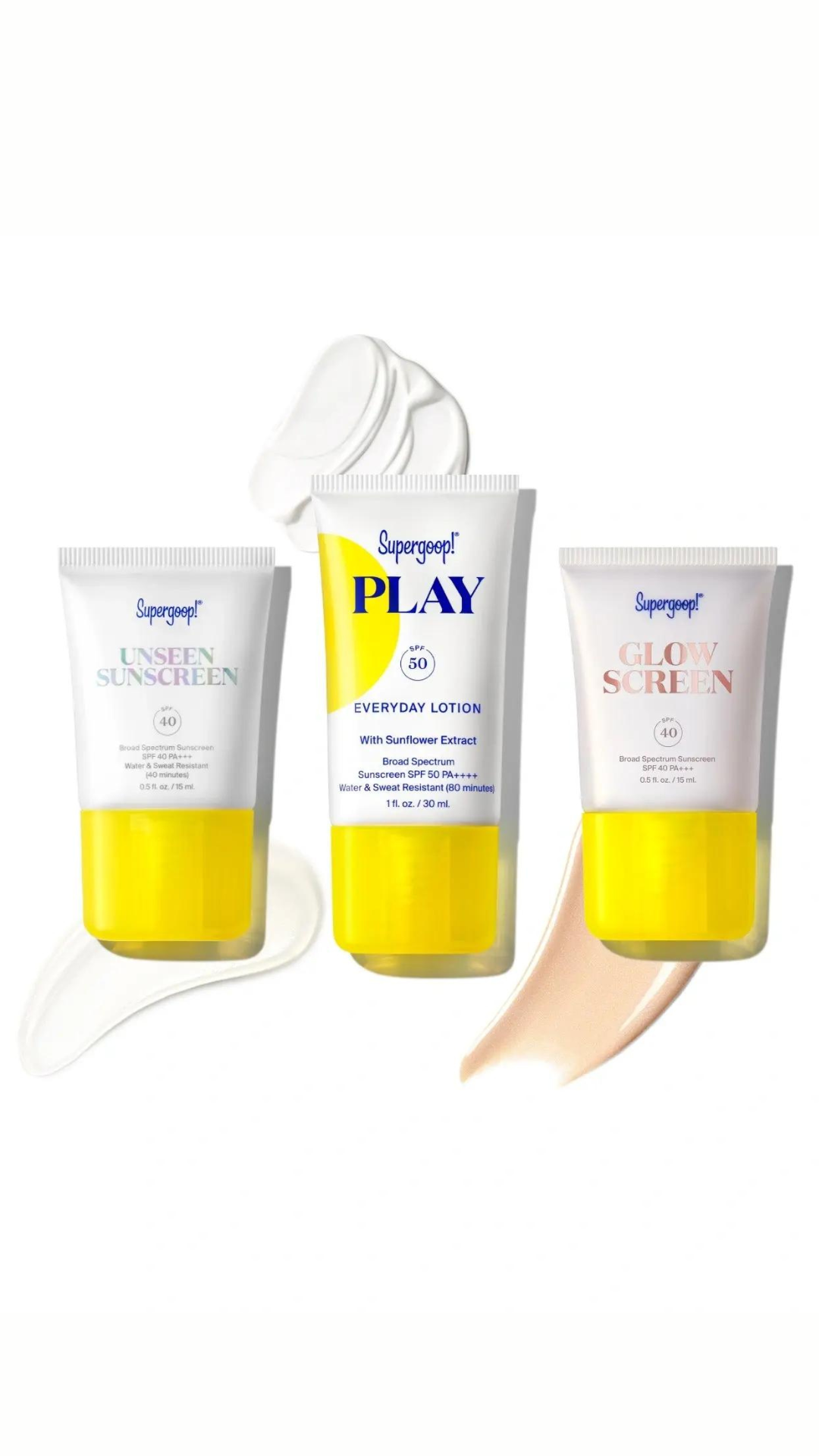 Supergoop 2023 Bestsellers Starter Kit