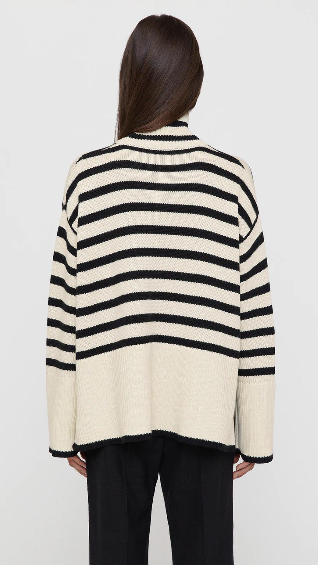 Toteme Signature Stripe Turtleneck Sweater