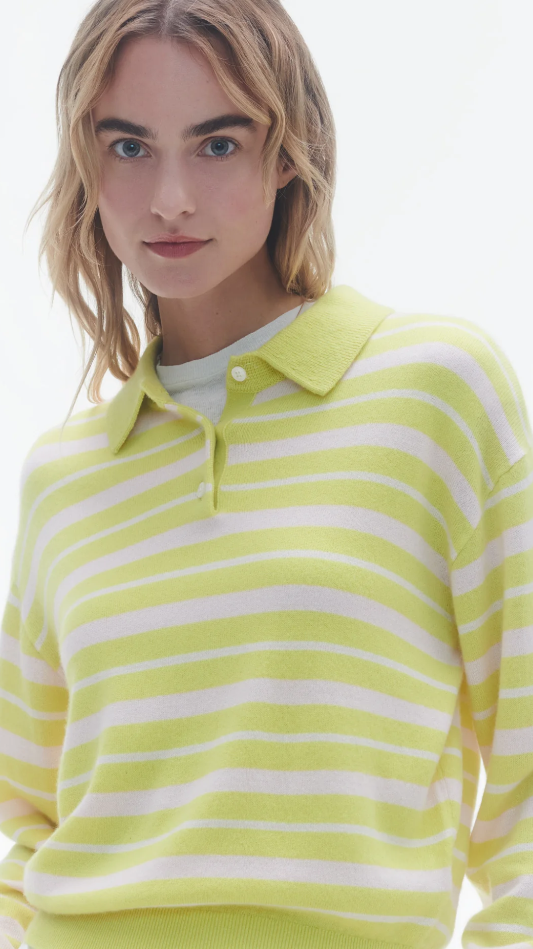 Guest in Residence Collegiate Stripe Polo