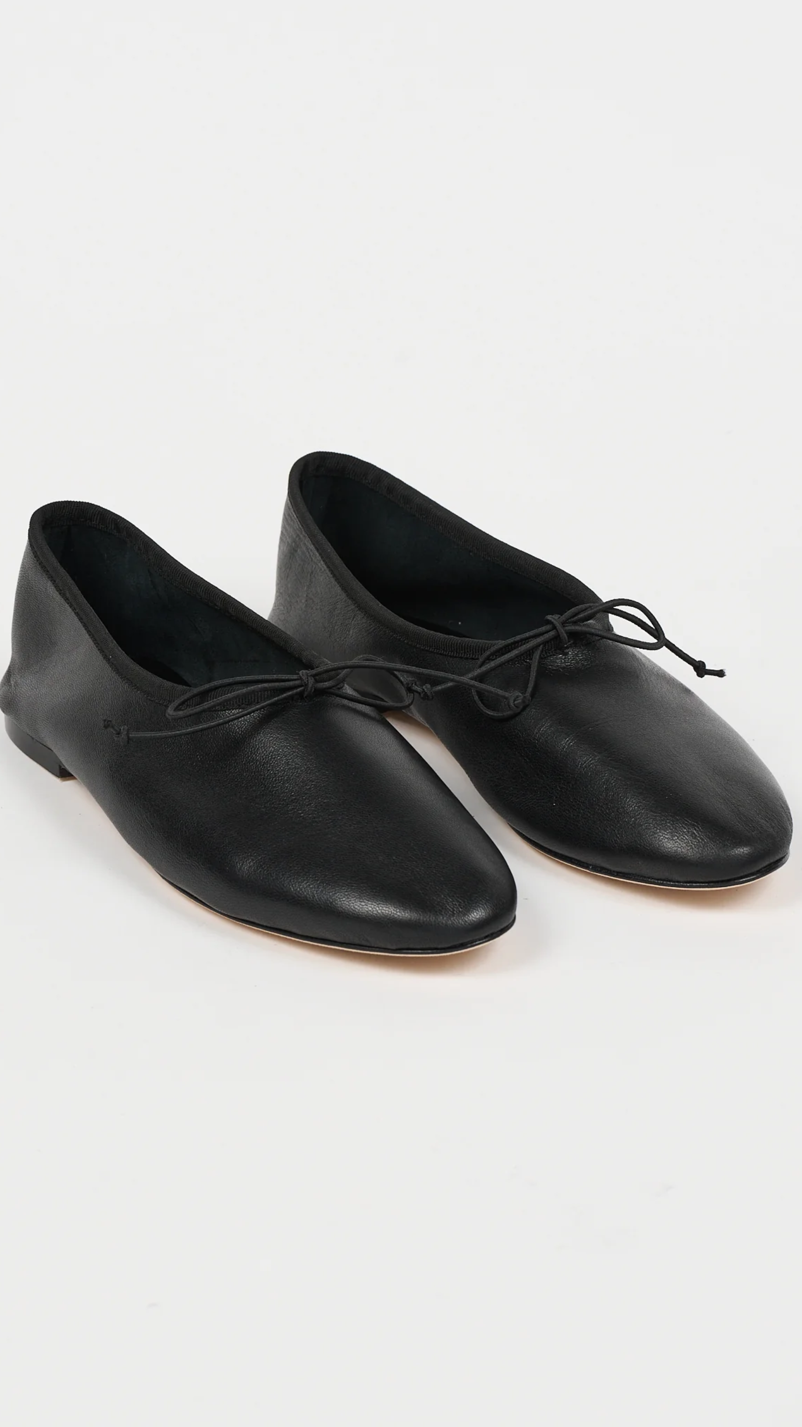 Jamie Haller The High Vamp Ballet Flat in Black