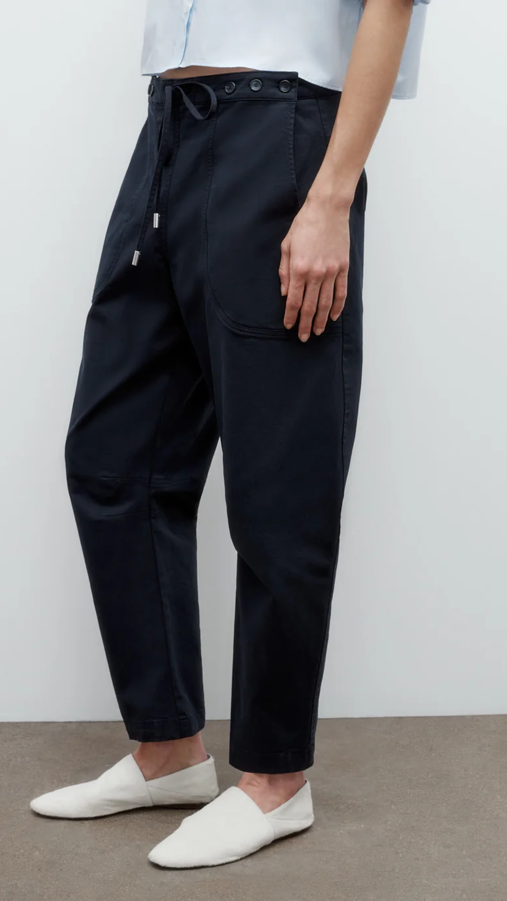 TWP Jetties Beach Pant in Midnight