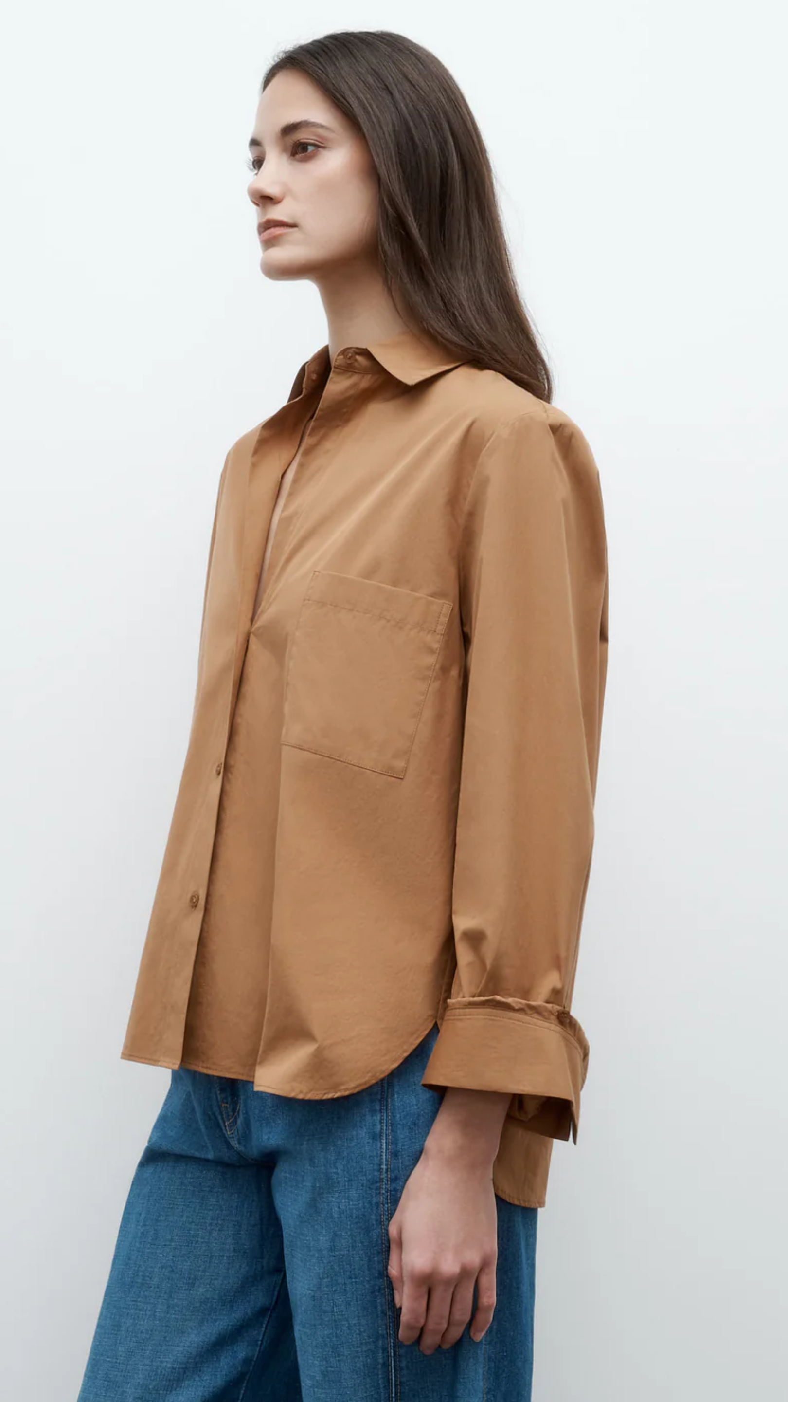 TWP Next Morning Top in Argan Oil