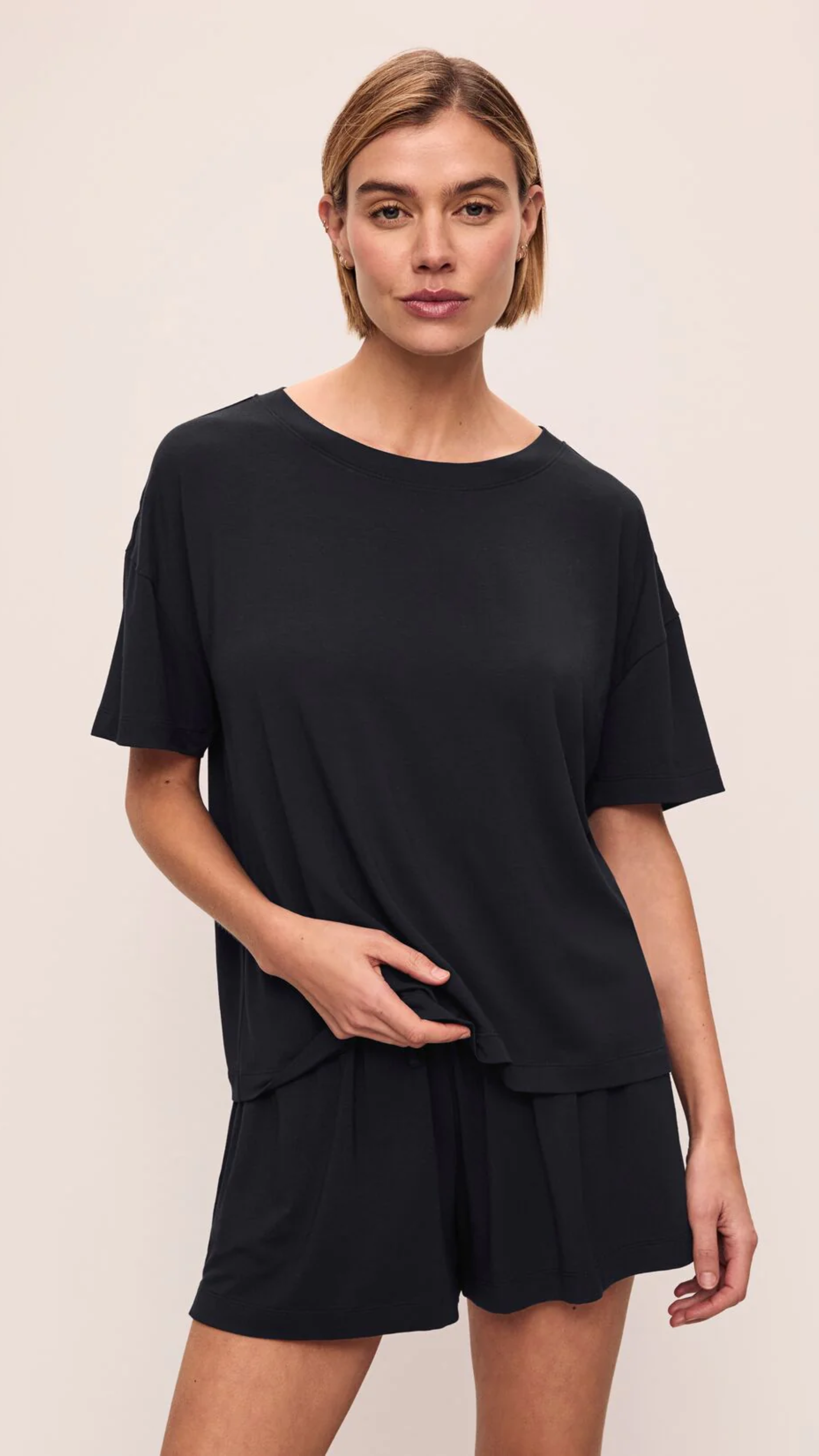 Eberjey Gisele Everyday Tee in Black