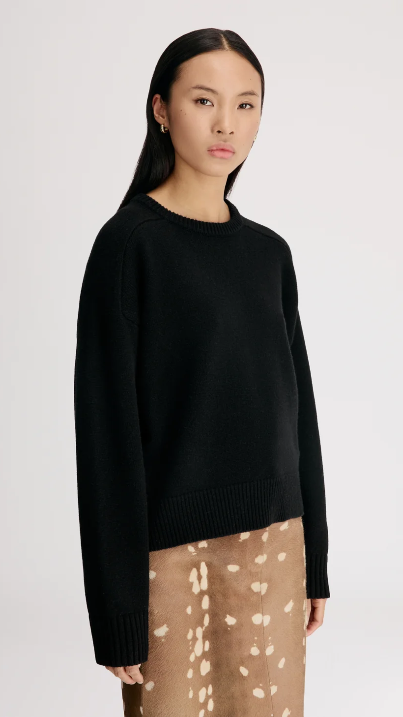 Loulou de Saison Breha Wool Cashmere Blend Sweater