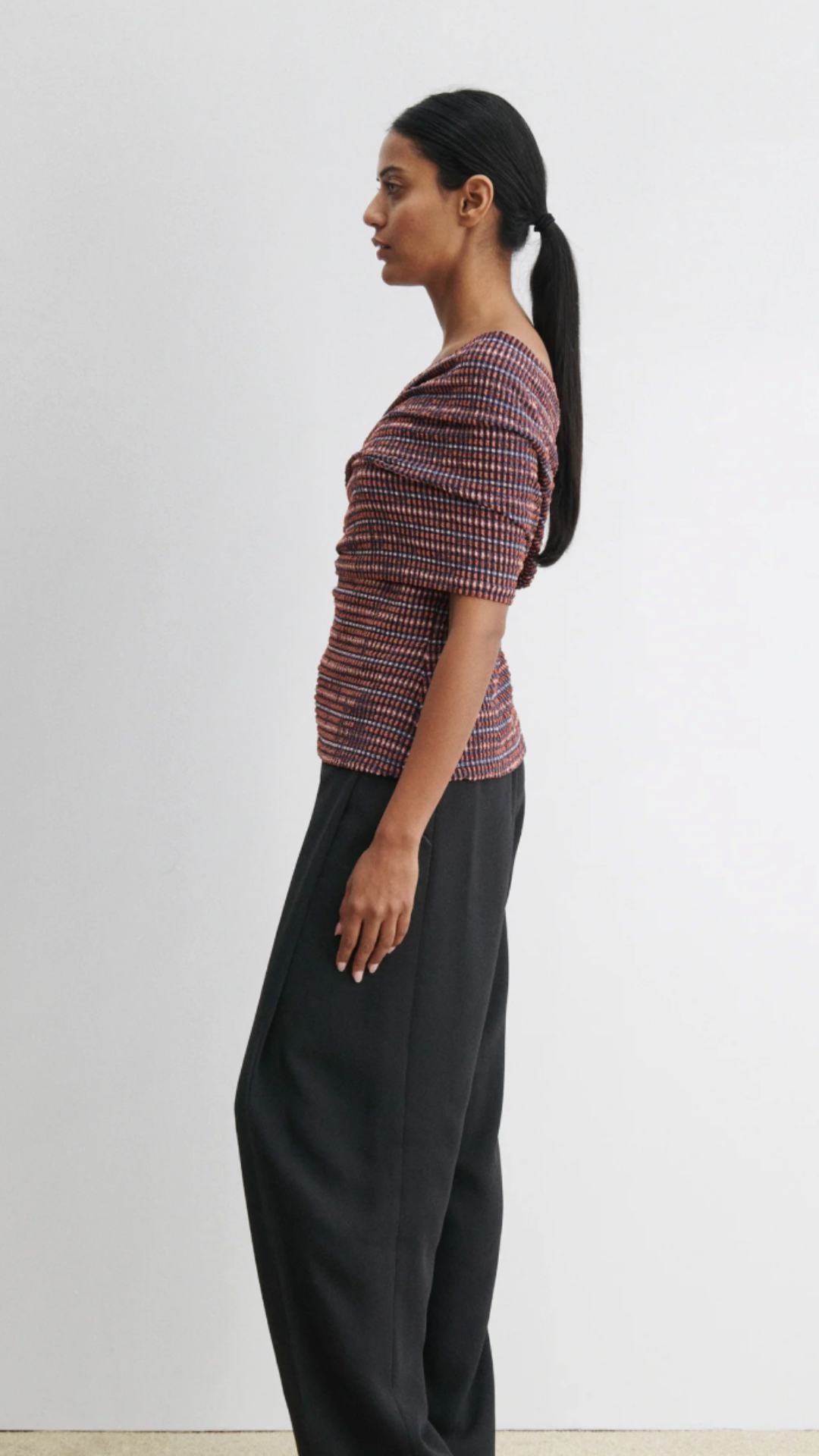 Rachel Comey Roddie Top in Russet