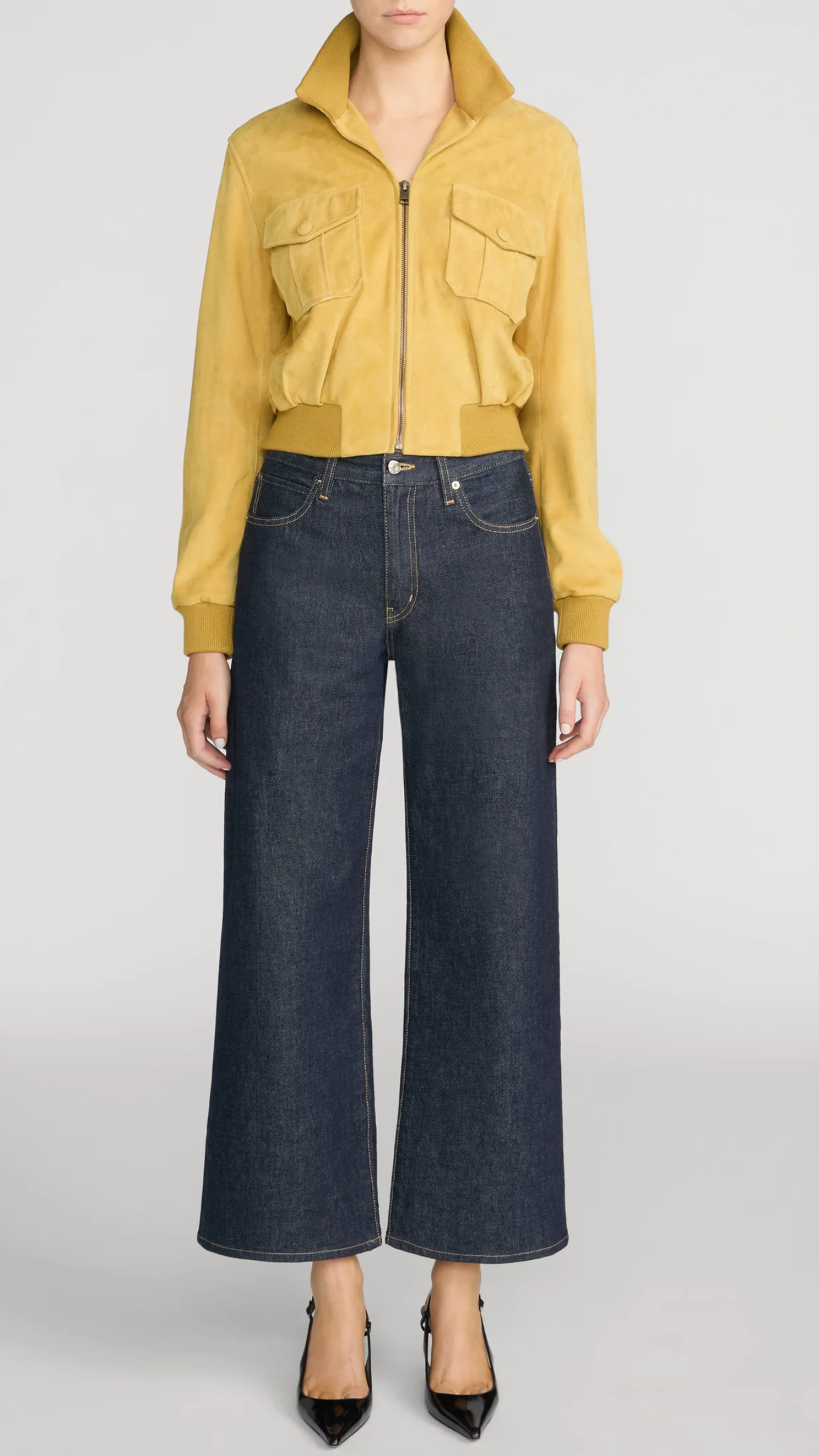 Frame The Swing Jean in Rinse