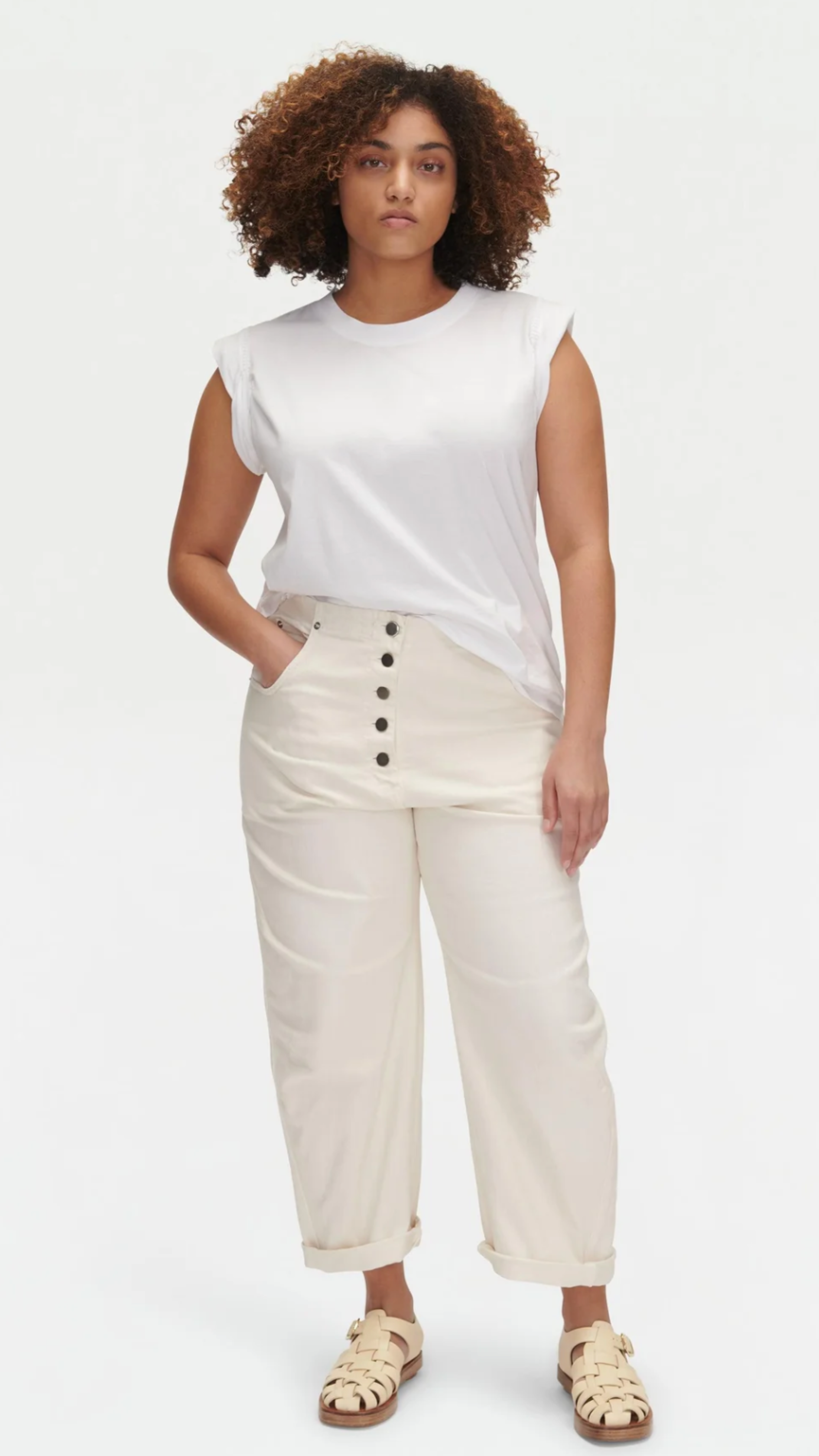 Rachel Comey Elkin Pant in White