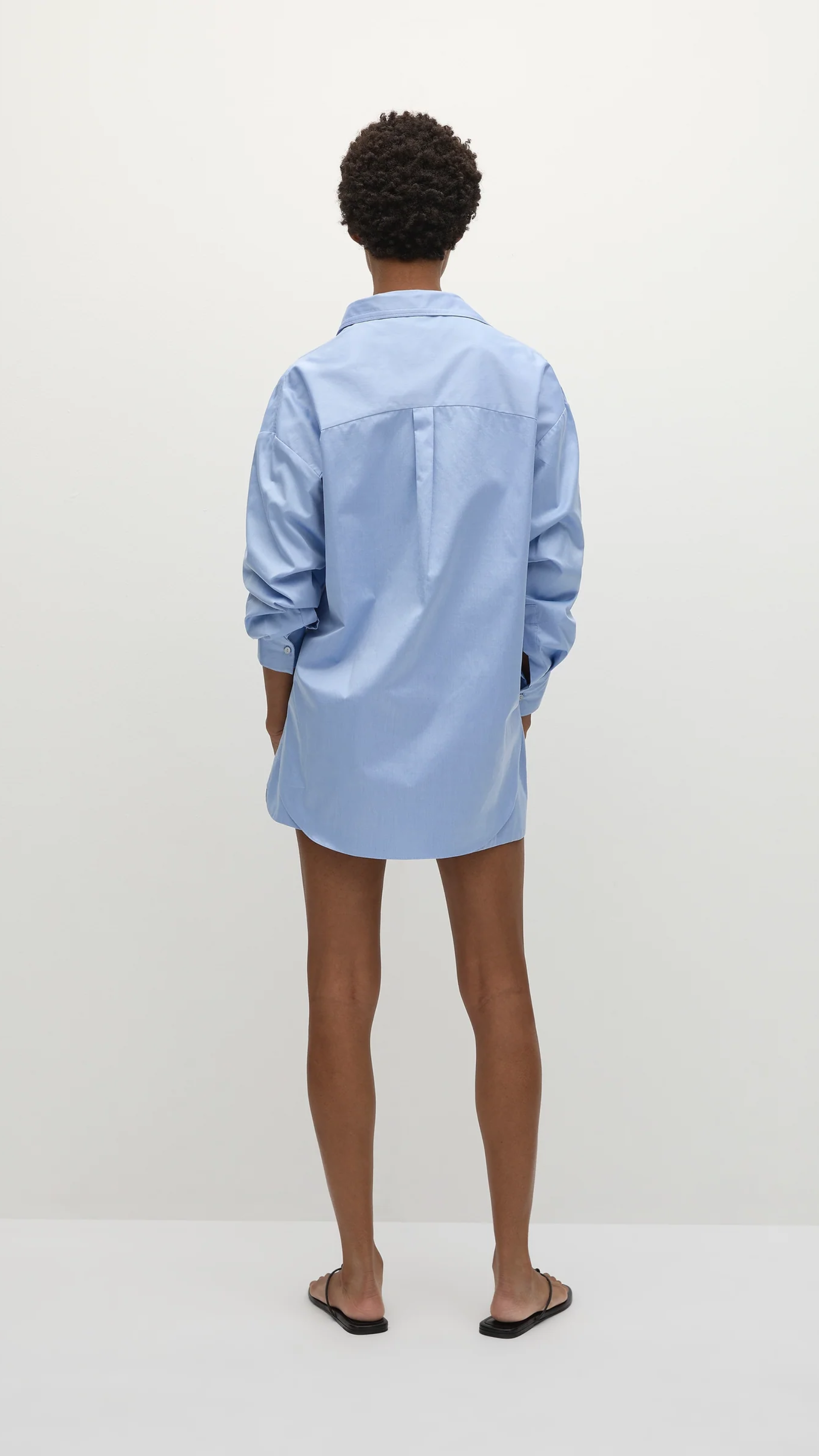Faithfull Lonia Shorts in Soft Blue