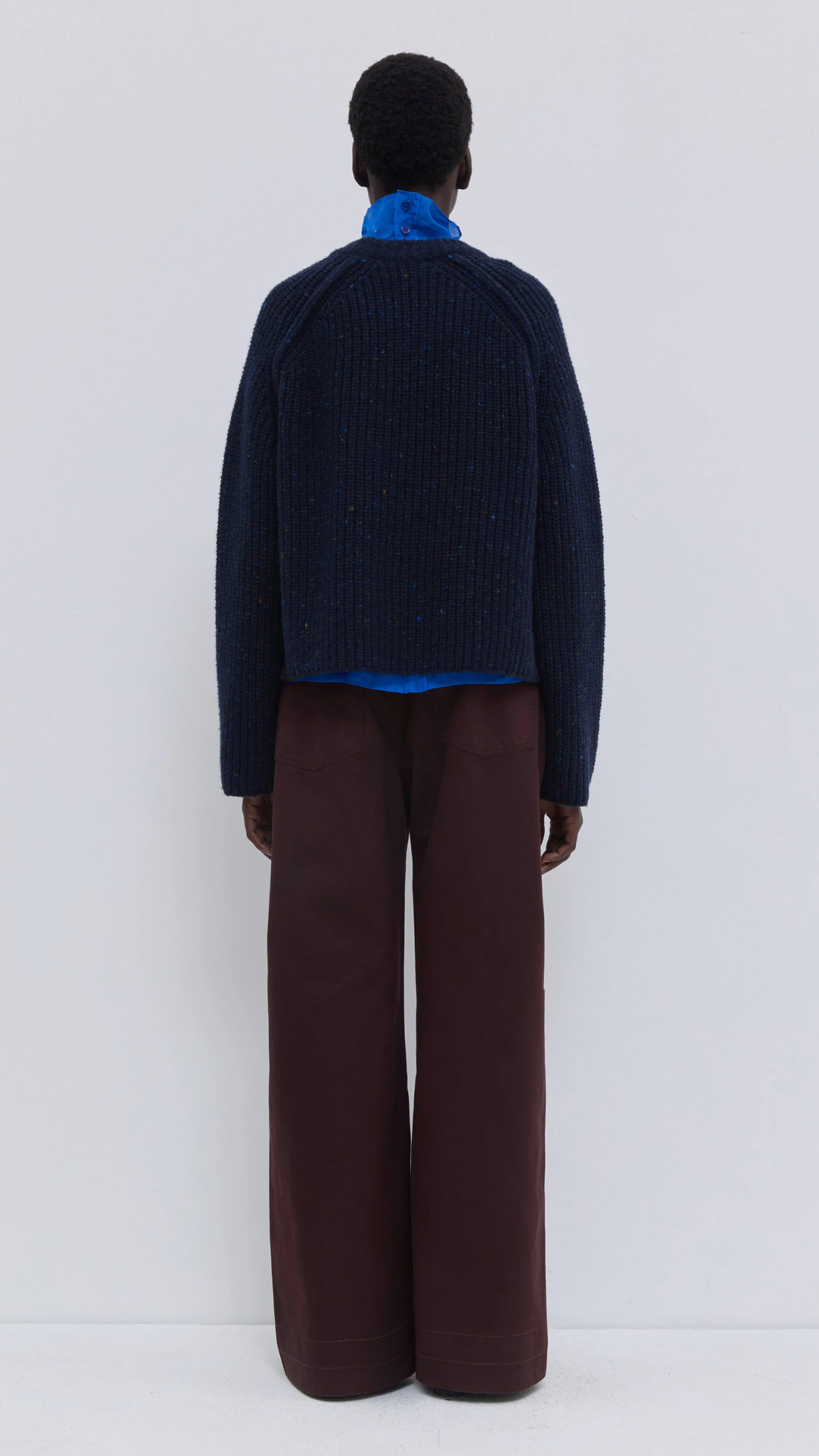 Christian Wijnants Kamien Sweater in Marine